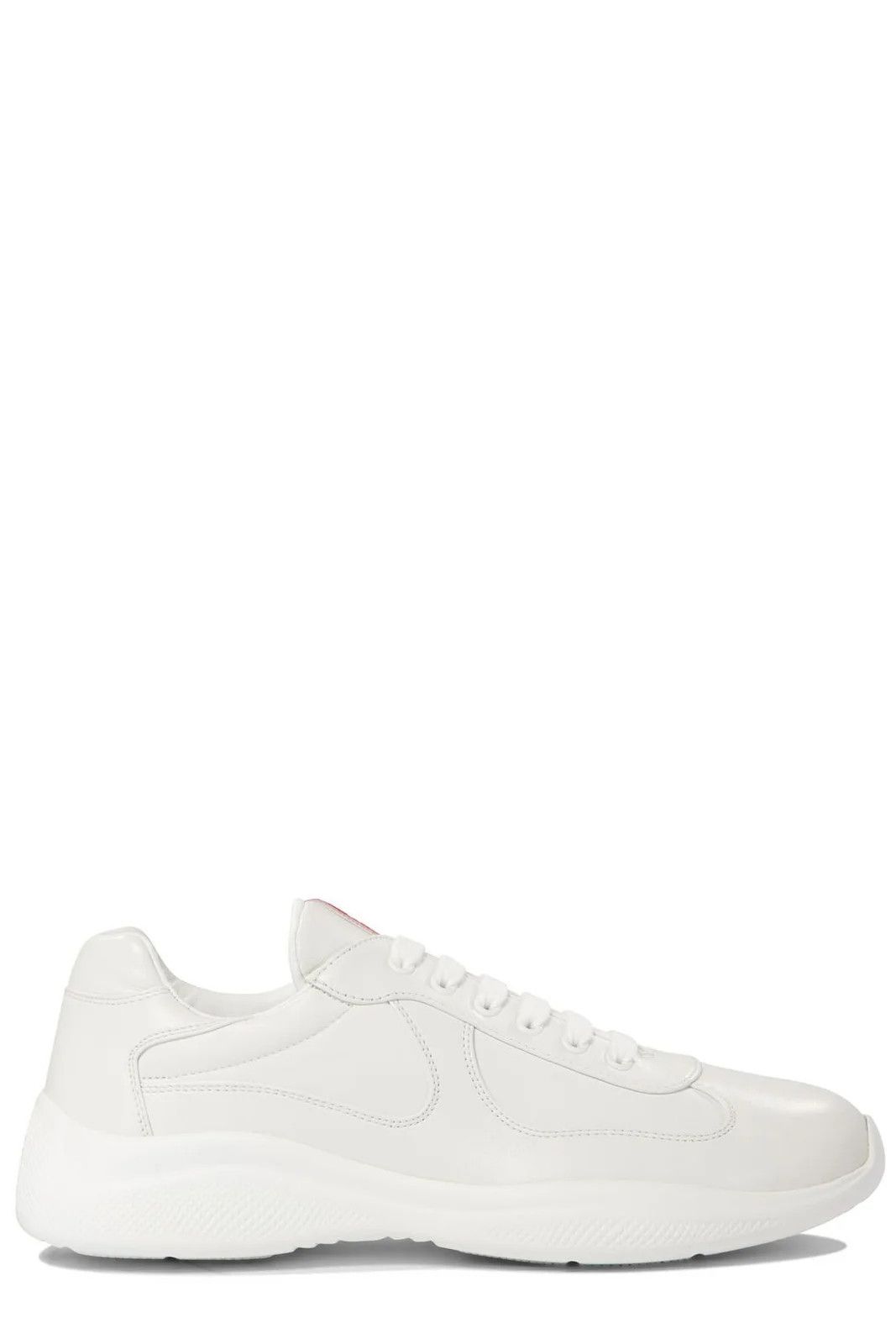 Prada Prada America's Cup Lace-Up Sneakers in White Size US 13 / EU 46 - 1 Thumbnail