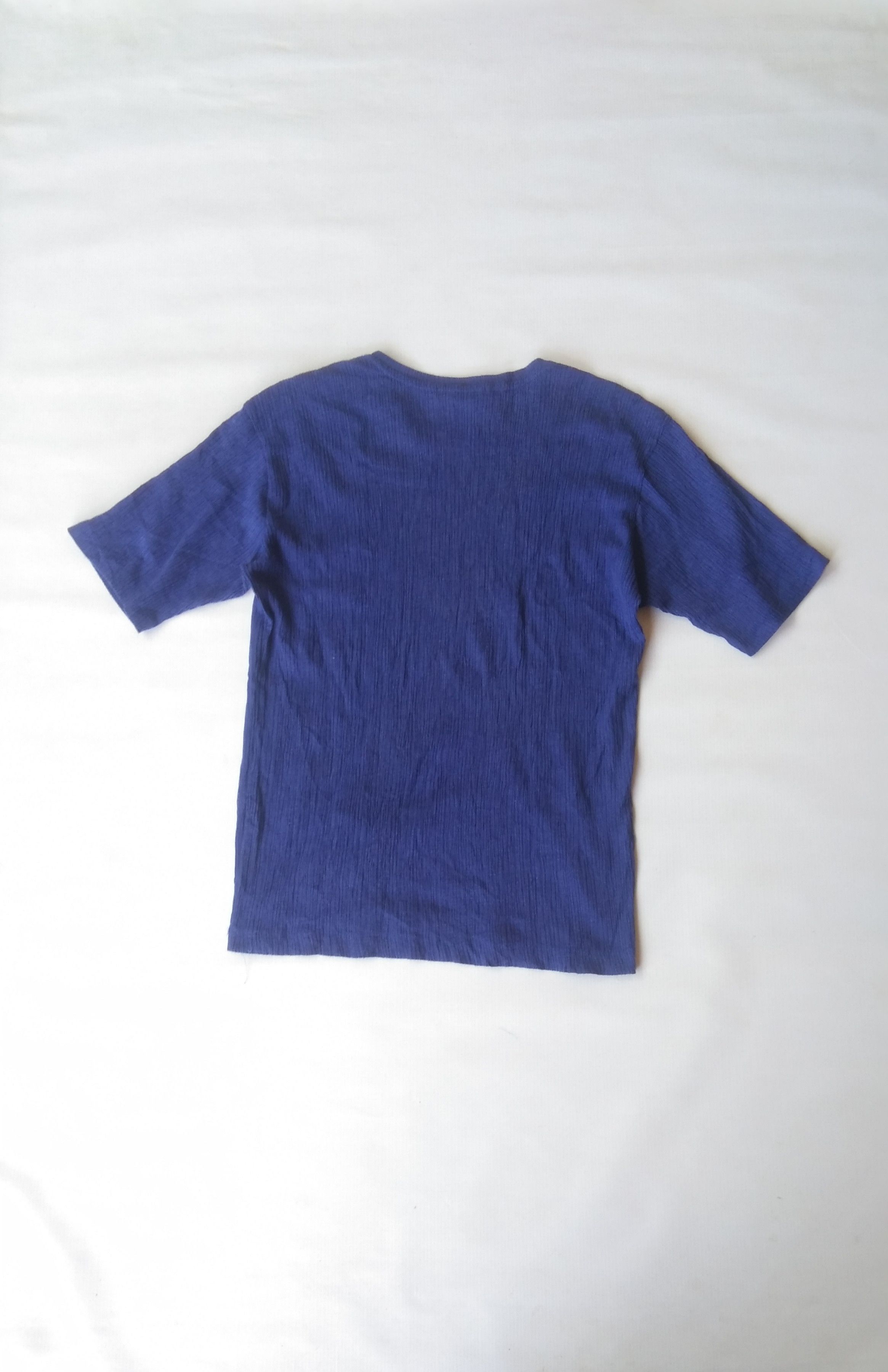 Issey Miyake Men issey miyake pleated blu shirt Size US M / EU 48-50 / 2 - 6 Thumbnail