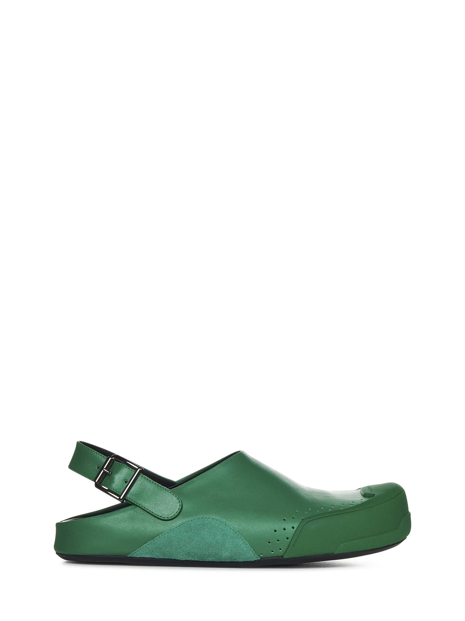Marni o1srvl11e0724 Dada Sandals in Green Size US 10 / EU 43 - 1 Thumbnail