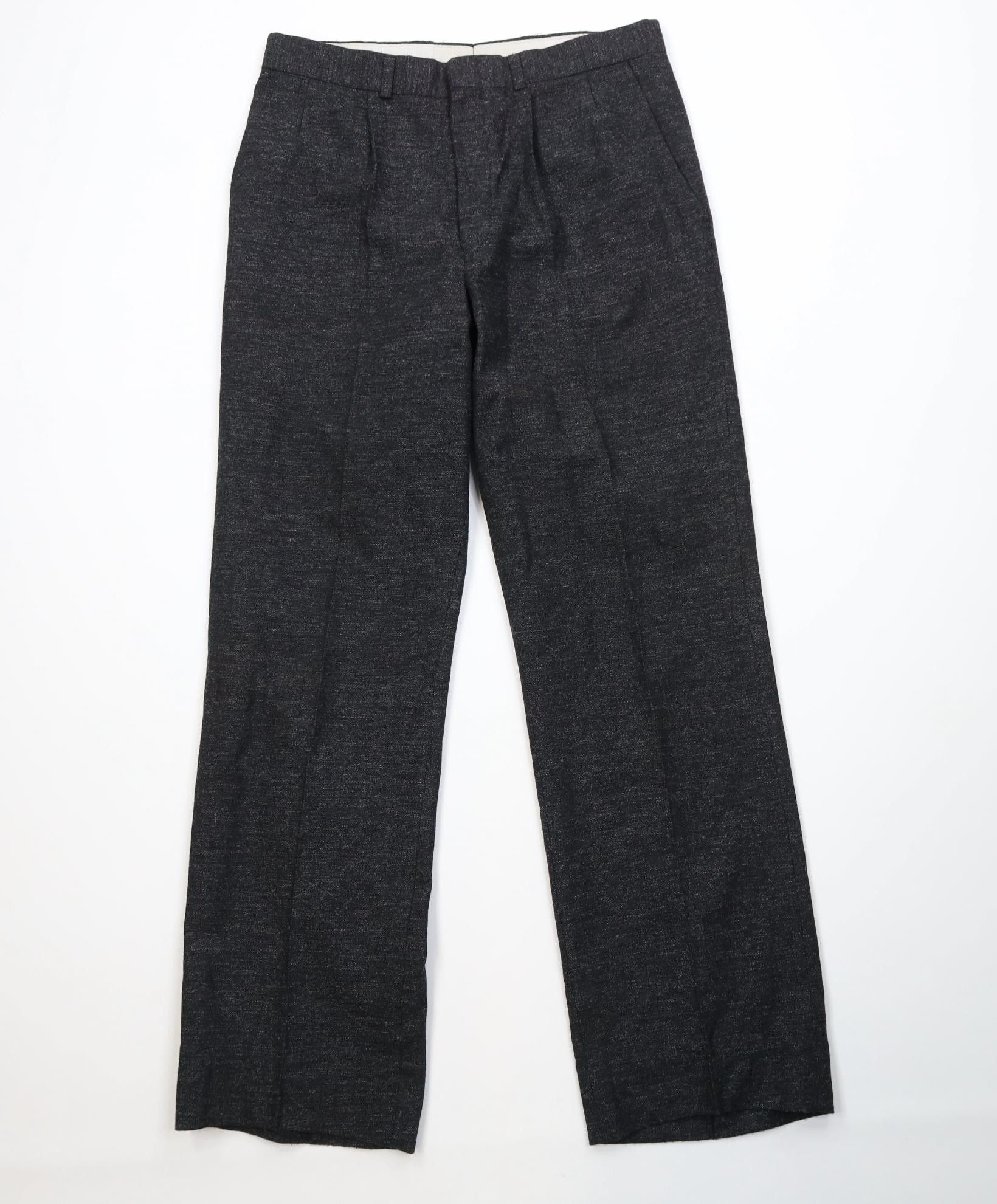 Vintage Vintage 70s Streetwear Wool Tweed Wide Leg Chino Pants USA Size US 30 / EU 46 - 1 Thumbnail