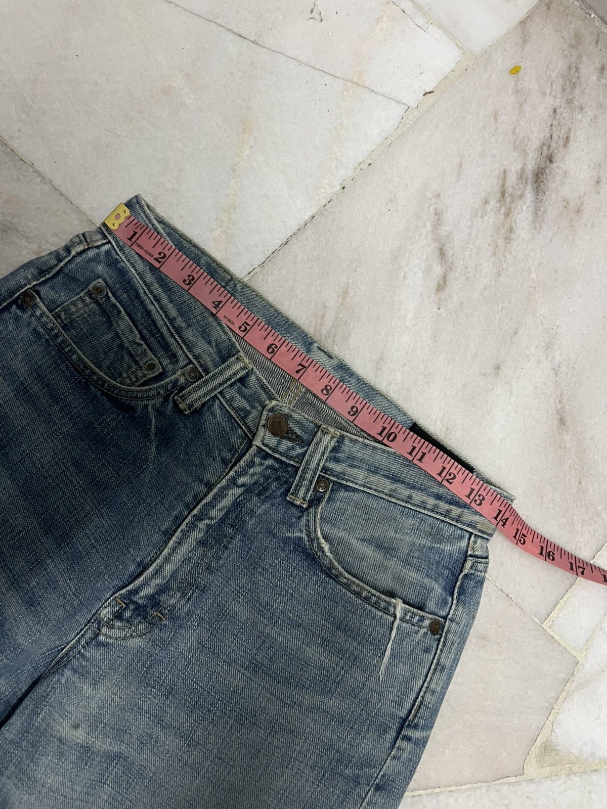 Big John × If Six Was Nine × Vintage VINTAGE 90’S BIG JOHN MUD WASH JEAN Size US 28 / EU 44 - 15 Thumbnail