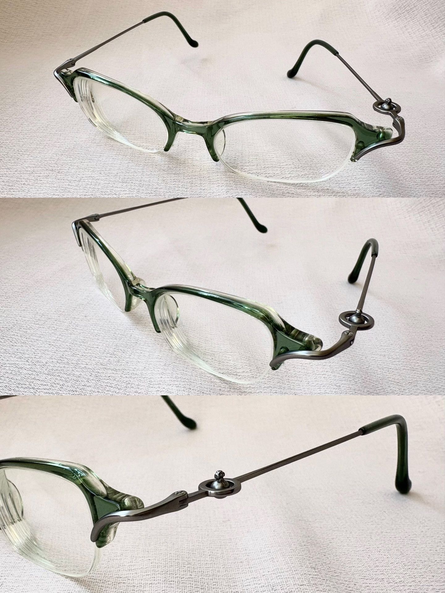 Vivienne Westwood Vivienne Westwood Vintage Green Saturn Glasses Size ONE SIZE - 1 Thumbnail