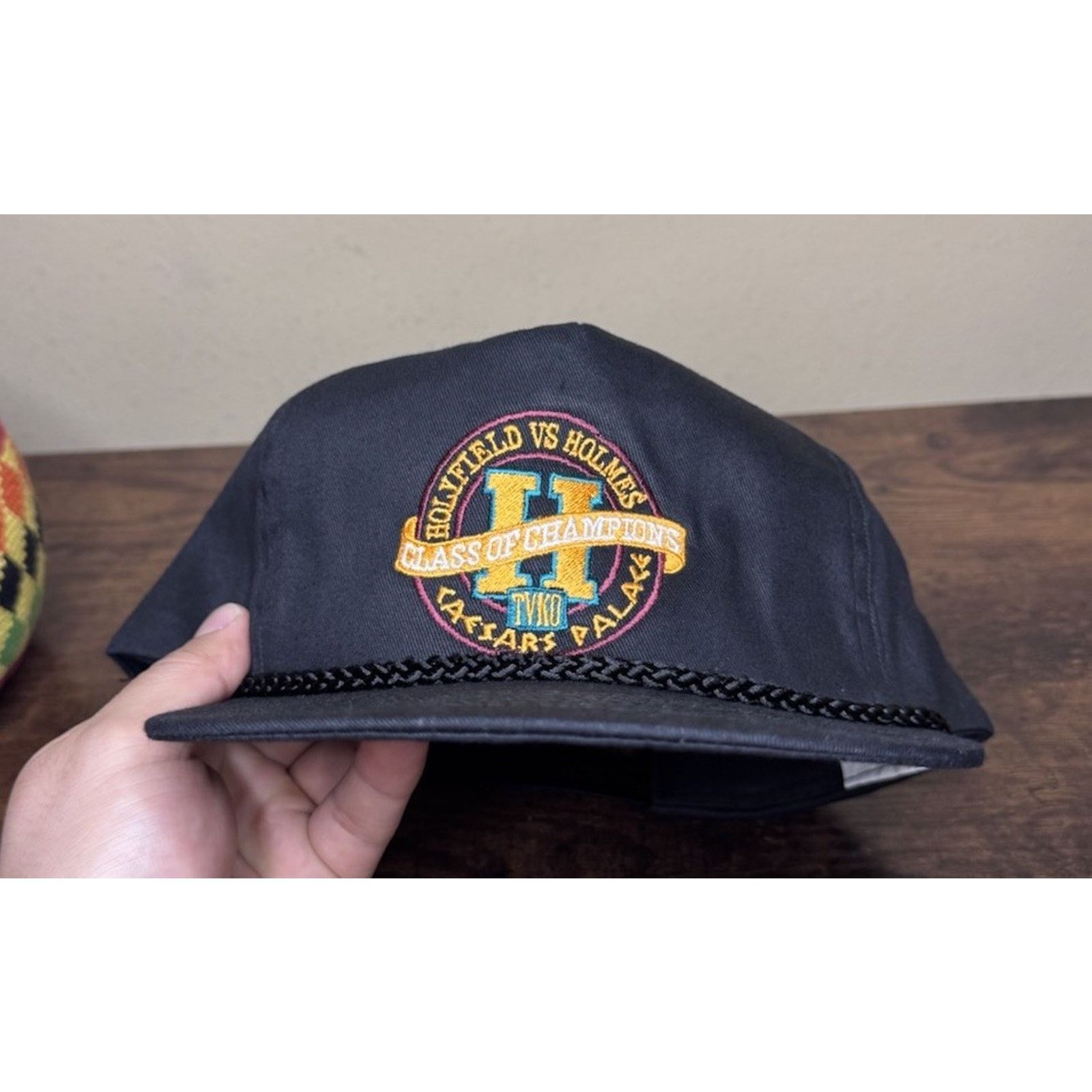 Other Mike Tyson V McNeeley / Bowe HOLYFIELD / Holmes 90s Hat lot Size ONE SIZE - 3 Thumbnail