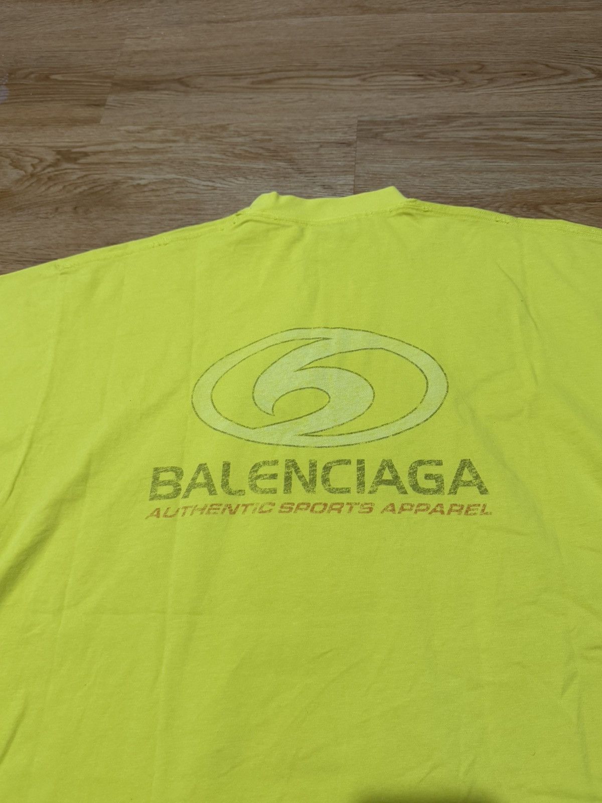 Balenciaga Balenciaga Ringer Yellow shirt Size US M / EU 48-50 / 2 - 4 Thumbnail