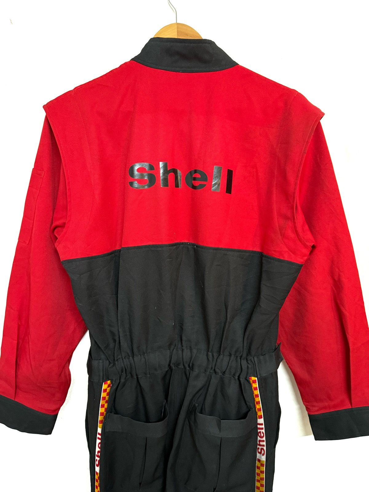 Vintage Vintage Shell Racing Technical Workwear Coverall Size US 34 / EU 50 - 8 Thumbnail