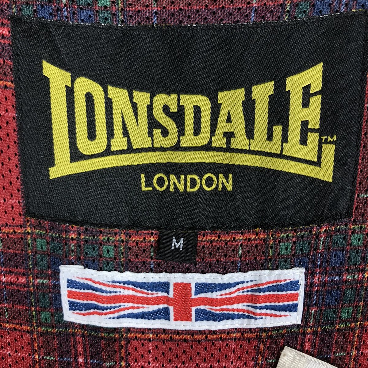 Japanese Brand 📌Vintage Bomber Jacket Biker Lonsdale London Big Logo Size US M / EU 48-50 / 2 - 21 Thumbnail