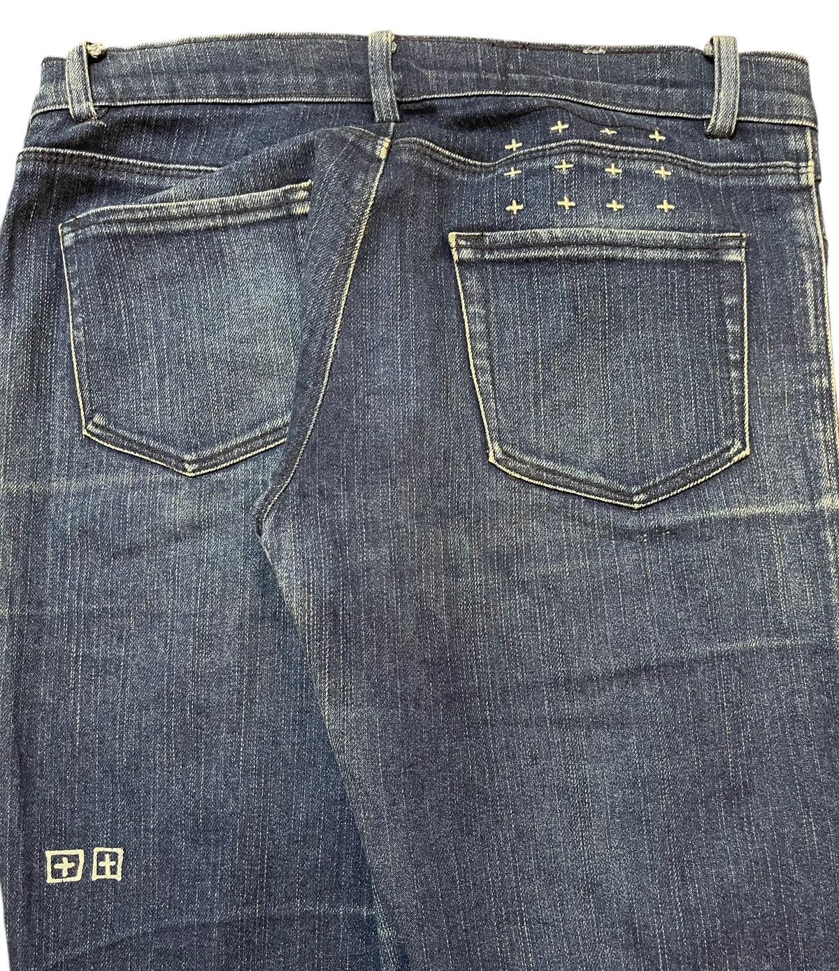 Ksubi × Travis Scott Vintage Ksubi Blue Faded Wash Style Skinny Jeans Size 28" / US 6 / IT 42 - 6 Thumbnail