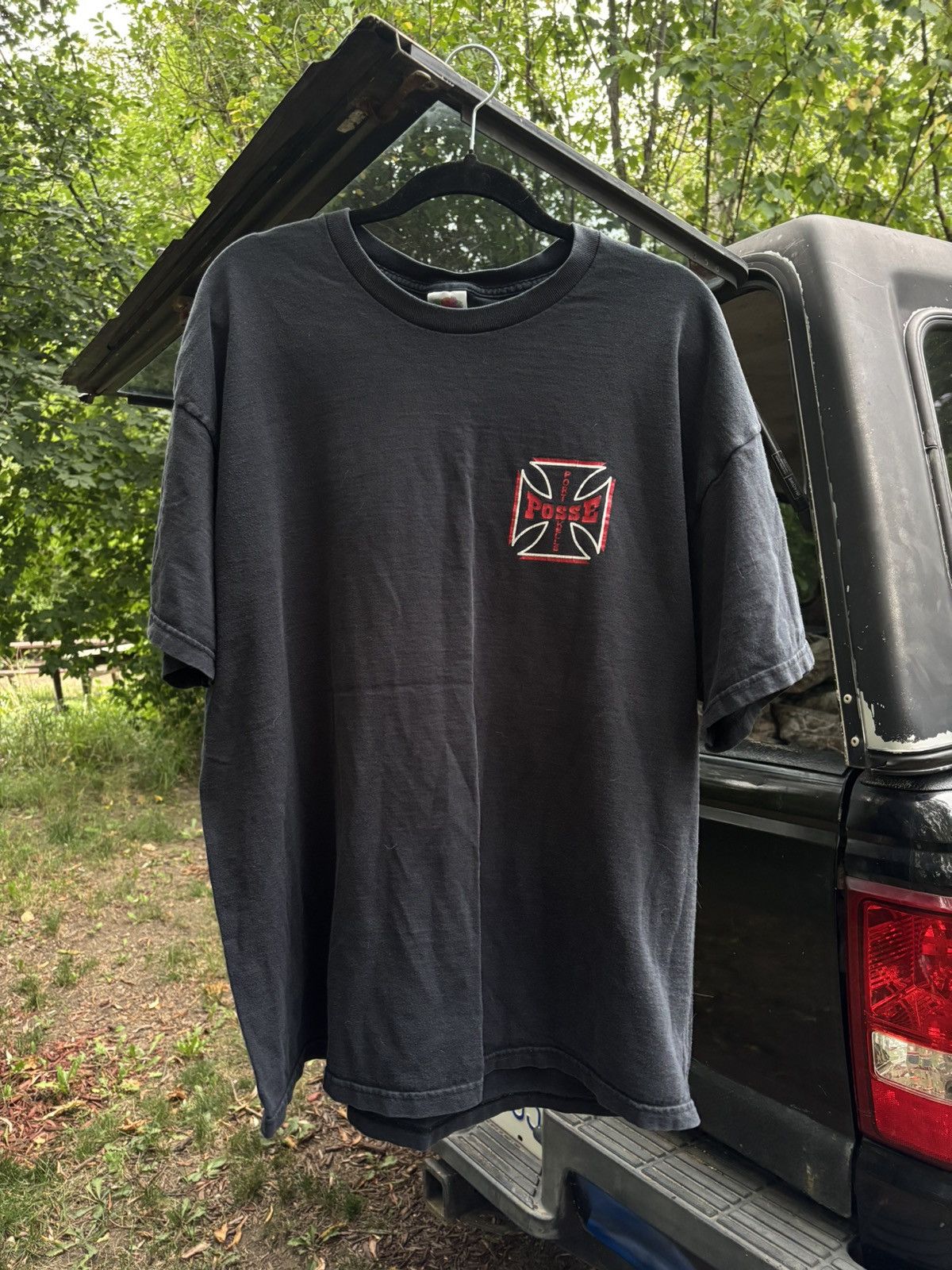 Harley Davidson Vintage faded biker “port kells posse” T shirt Size US XXL / EU 58 / 5 - 2 Thumbnail