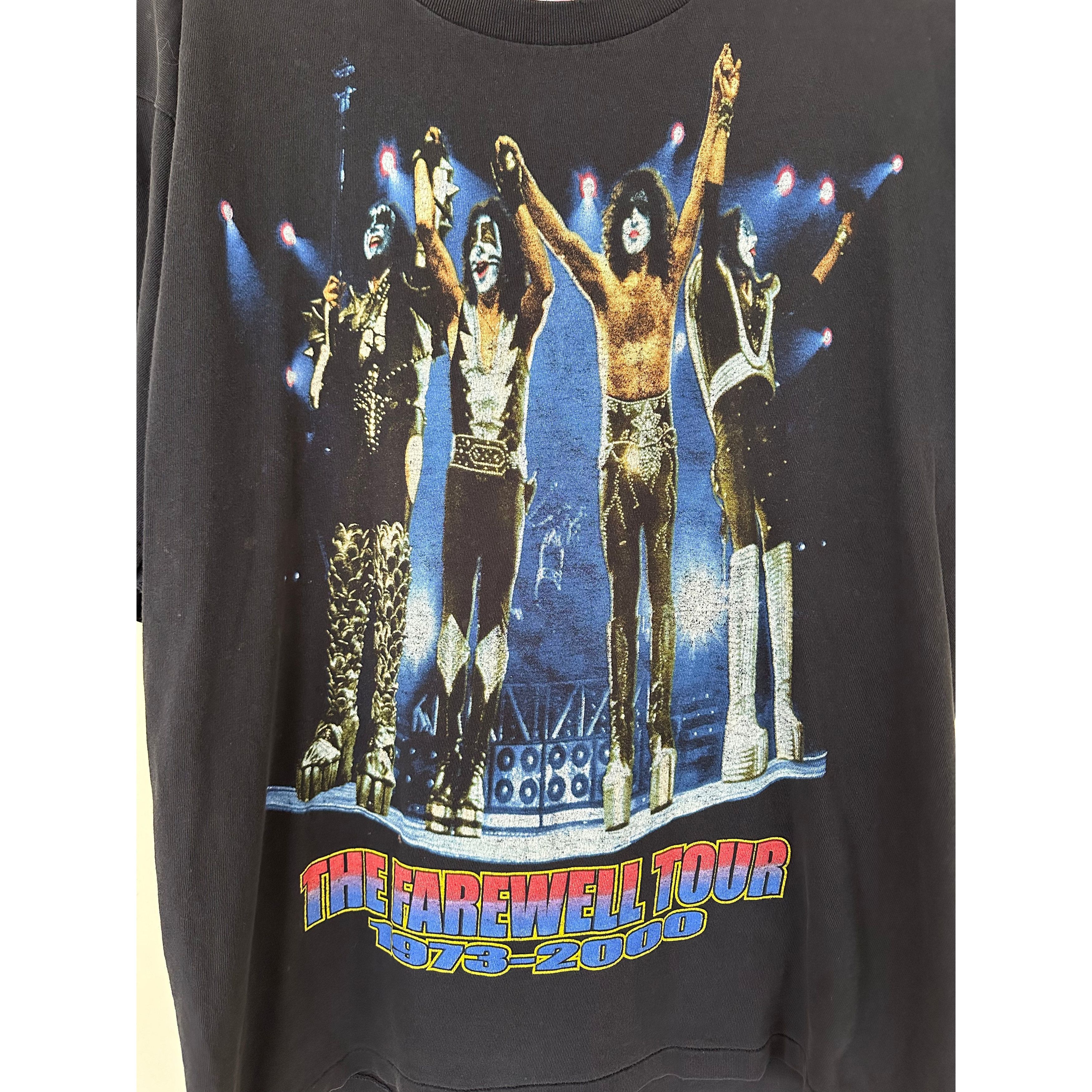 Vintage VINTAGE KISS FAREWELL TOUR HOUSTON T-SHIRT SINGLE STITCHED A Size US XL / EU 56 / 4 - 3 Thumbnail