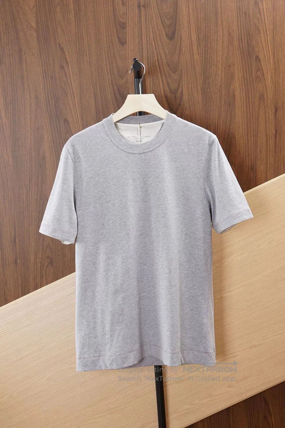 Brunello Cucinelli Brunello Cucinelli Gray Short Sleeve T. Size US M / EU 48-50 / 2 - 1 Thumbnail
