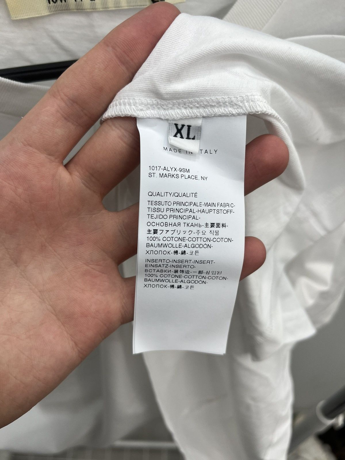 1017 ALYX 9SM 1017 ALYX 9SM Anti Racism Flag Cotton Tee T-shirt Size US XL / EU 56 / 4 - 5 Thumbnail