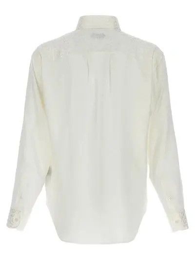Tom Ford o1loc1c0724 HRO001 Silk Shirt in White Size US S / EU 44-46 / 1 - 2 Thumbnail