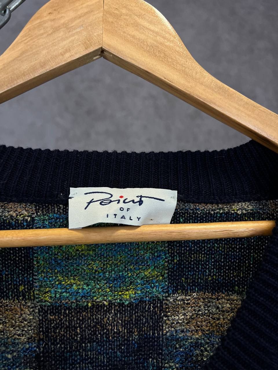 Vintage Point Italian designer vintage coogi style sweater Size US XL / EU 56 / 4 - 3 Thumbnail