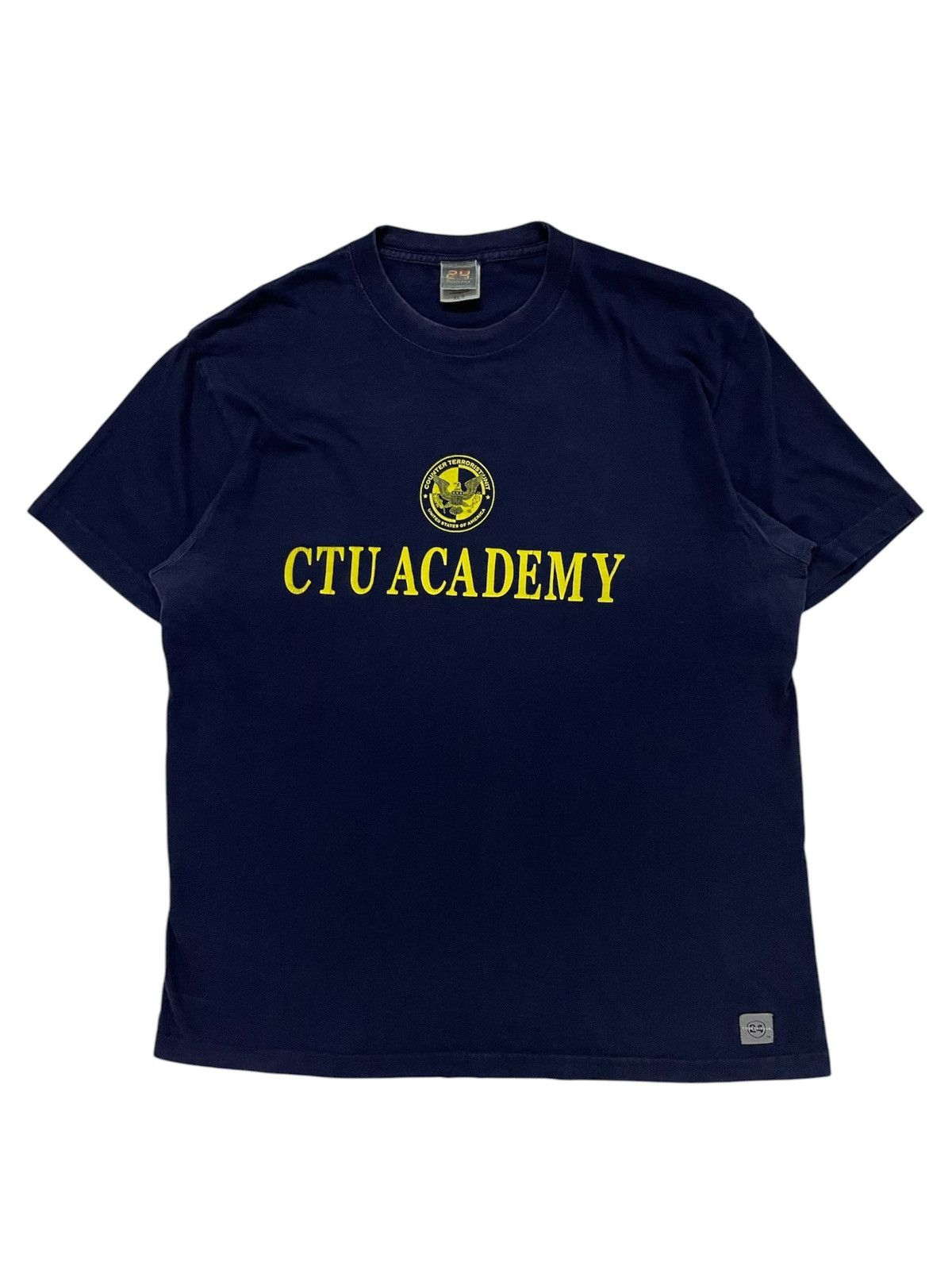 Vintage Vintage 2006 Tv show 24 Blue tee ‘CTU ACADEMY’ Size US XL / EU 56 / 4 - 2 Thumbnail