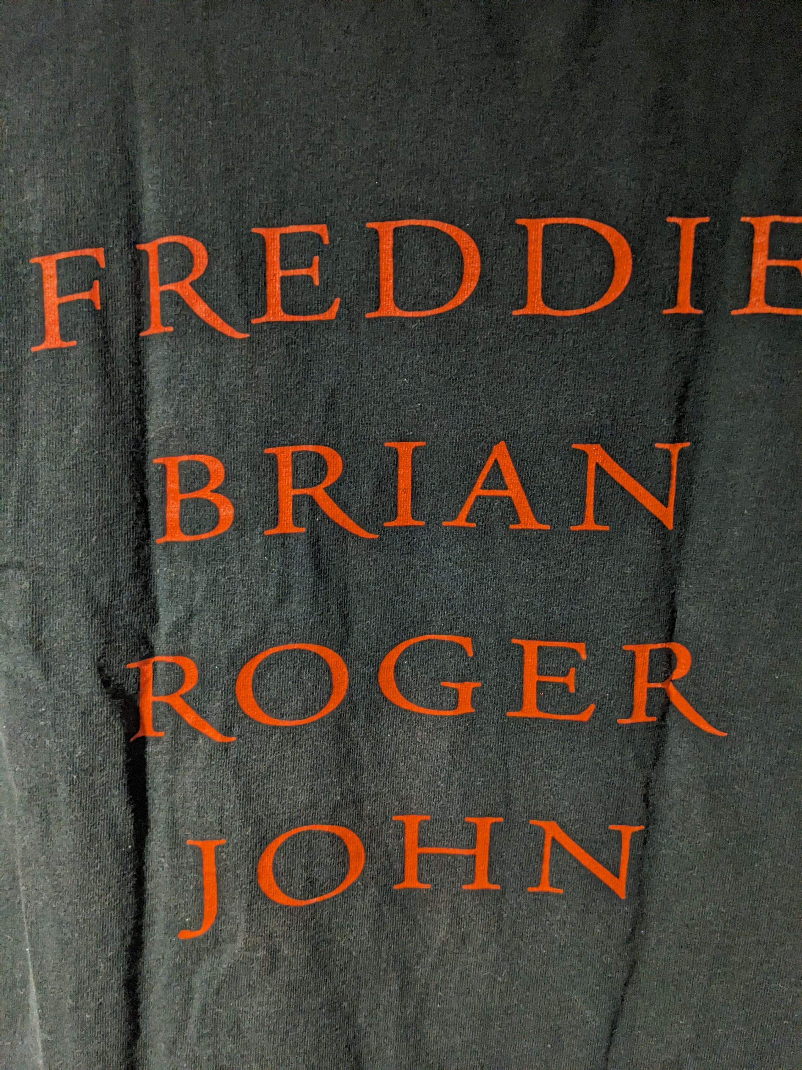 Band Tees × Vintage Vintage Queen Band Tour Feddie Brian Roger John T-Shirt Size US S / EU 44-46 / 1 - 5 Thumbnail