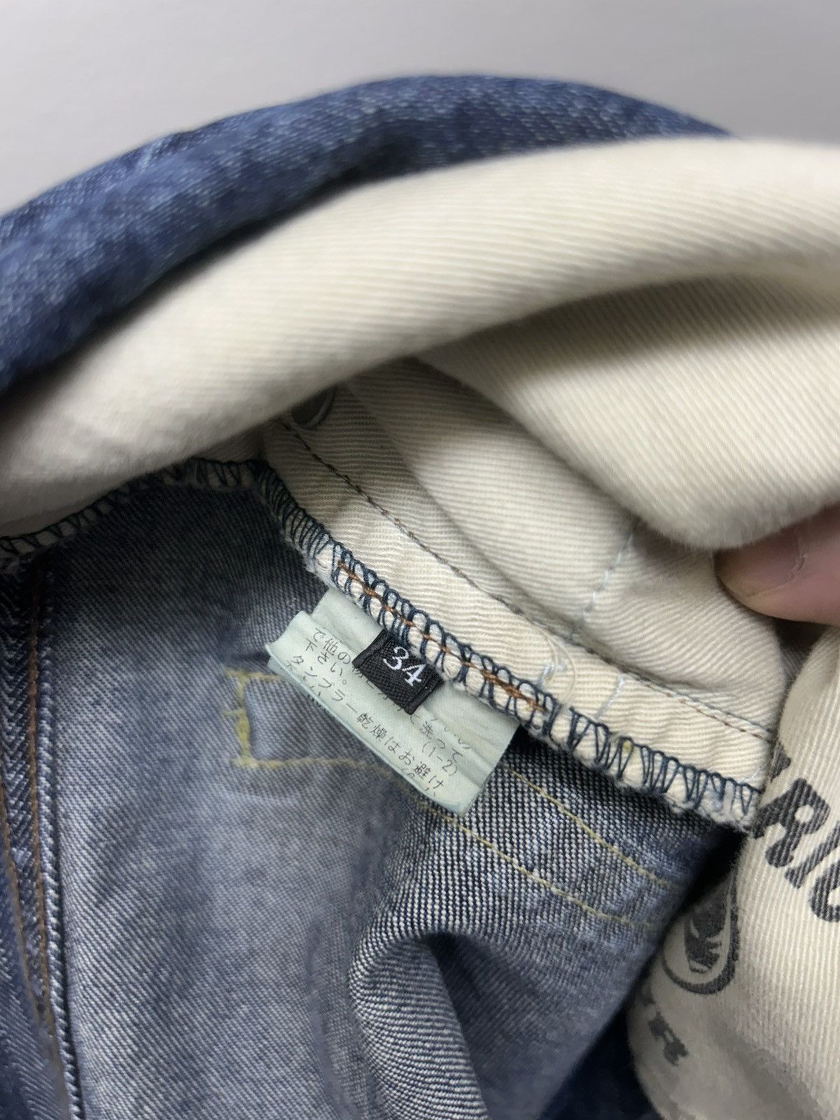 Hysteric Glamour Hysteric Glamour Paneled Denim Hagi Kinky Jeans Size US 34 / EU 50 - 14 Thumbnail