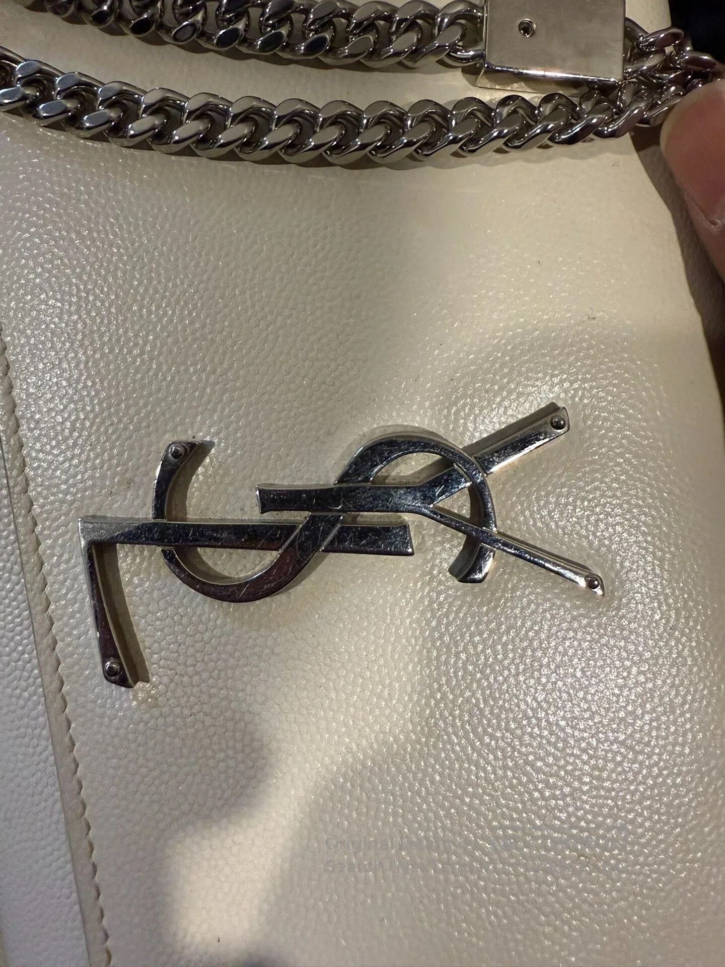 Yves Saint Laurent Saint Laurent Kate Monogram Chain Bag. Size ONE SIZE - 7 Thumbnail