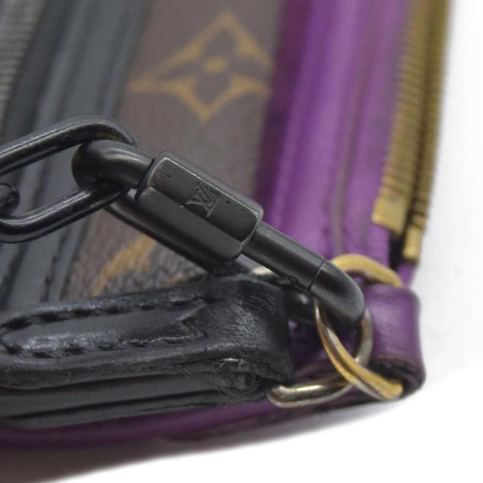 Louis Vuitton Louis Vuitton Monogram Double Flat Messenger Marron Size ONE SIZE - 11 Thumbnail