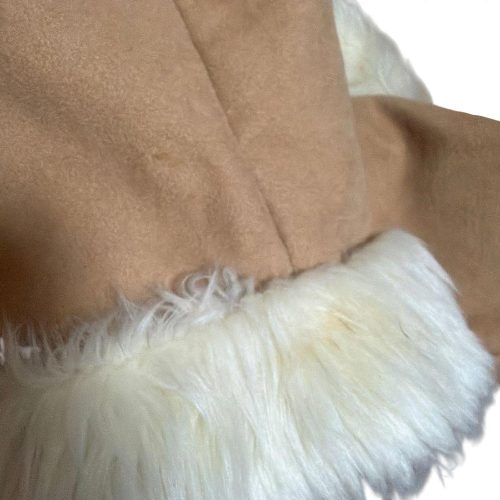 Hysteric Glamour Hysteric Glamour - Beige Shearling Coat White Fur Trim Size M / US 6-8 / IT 42-44 - 7 Thumbnail
