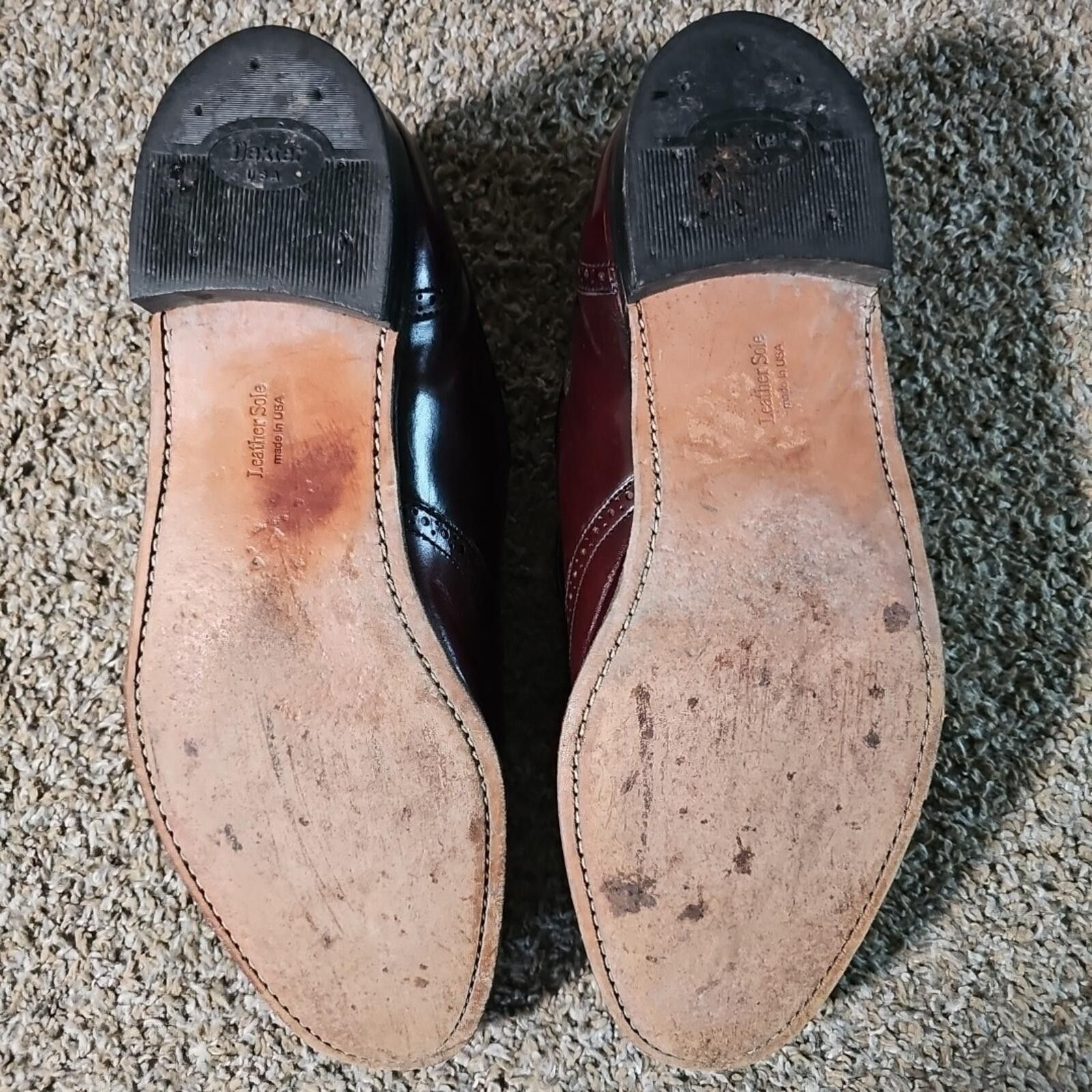 DUKE + DEXTER Dexter Leather SlipOn Wingtip Tassle Dress Shoe 13M USA Made Size US 13 / EU 46 - 9 Thumbnail