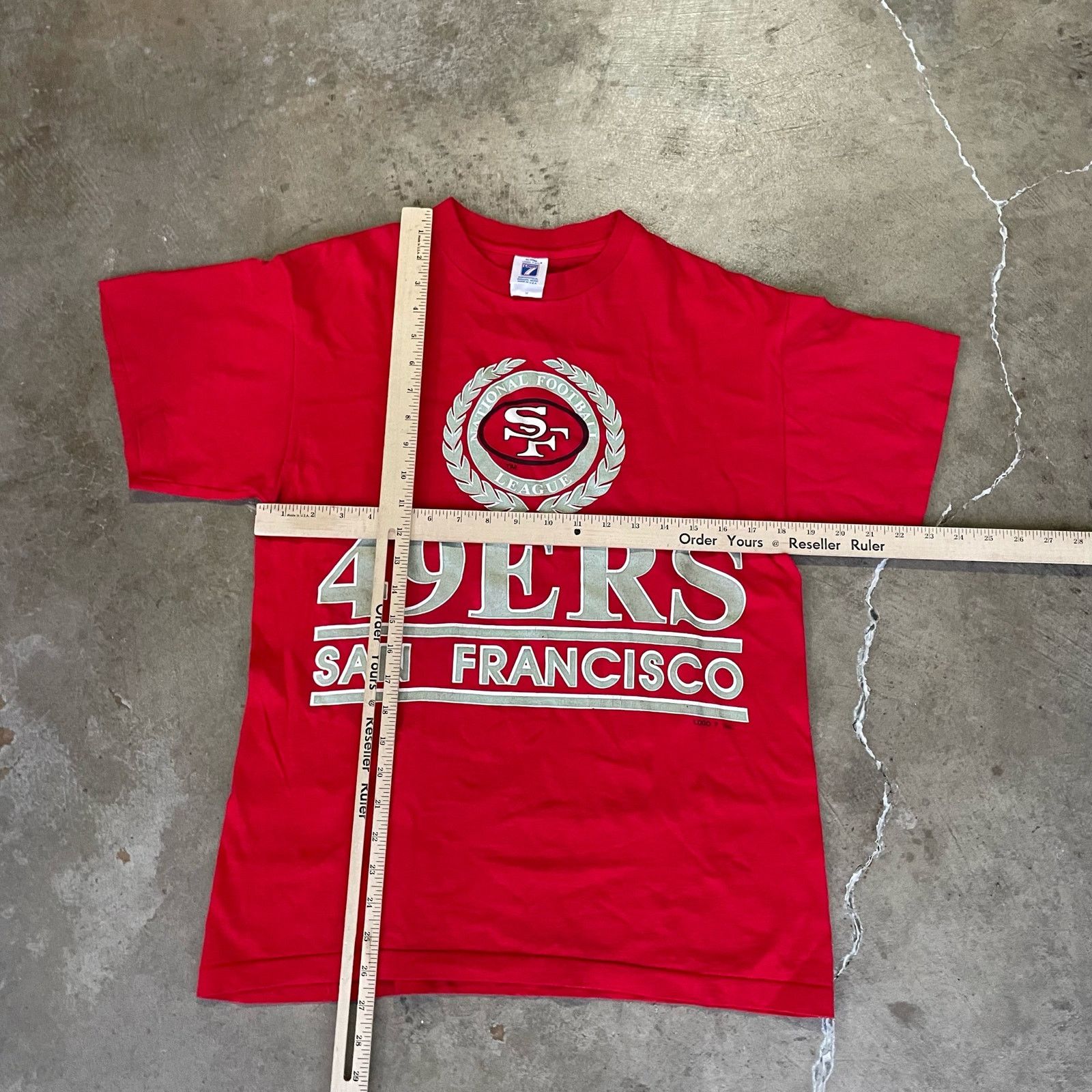 Vintage VINTAGE 49ERS SAN FRANCISCO SINGLE STITCH TEE SHIRT MEDIUM Size US M / EU 48-50 / 2 - 6 Thumbnail