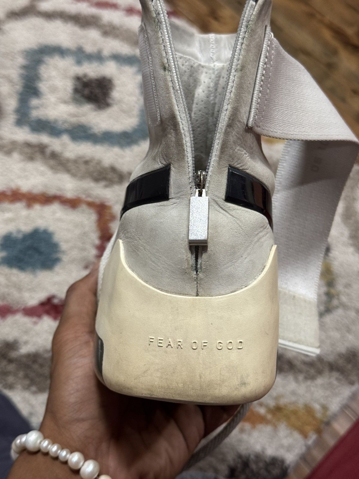 Fear of God × Nike Air Fear Of God SA 1 'Light Bone’ Size US 11 / EU 44 - 7 Thumbnail