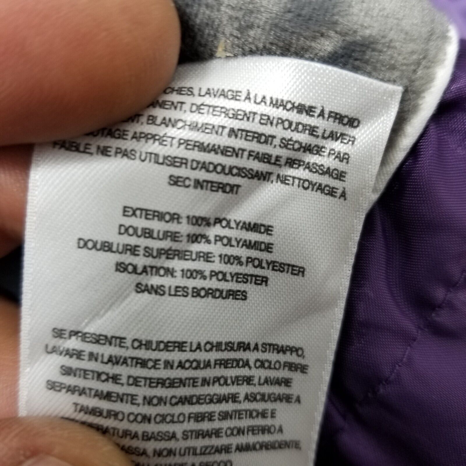 Columbia Columbia Womens Jacket Small Purple Pockets Full Zip Hooded Size S / US 4 / IT 40 - 9 Thumbnail