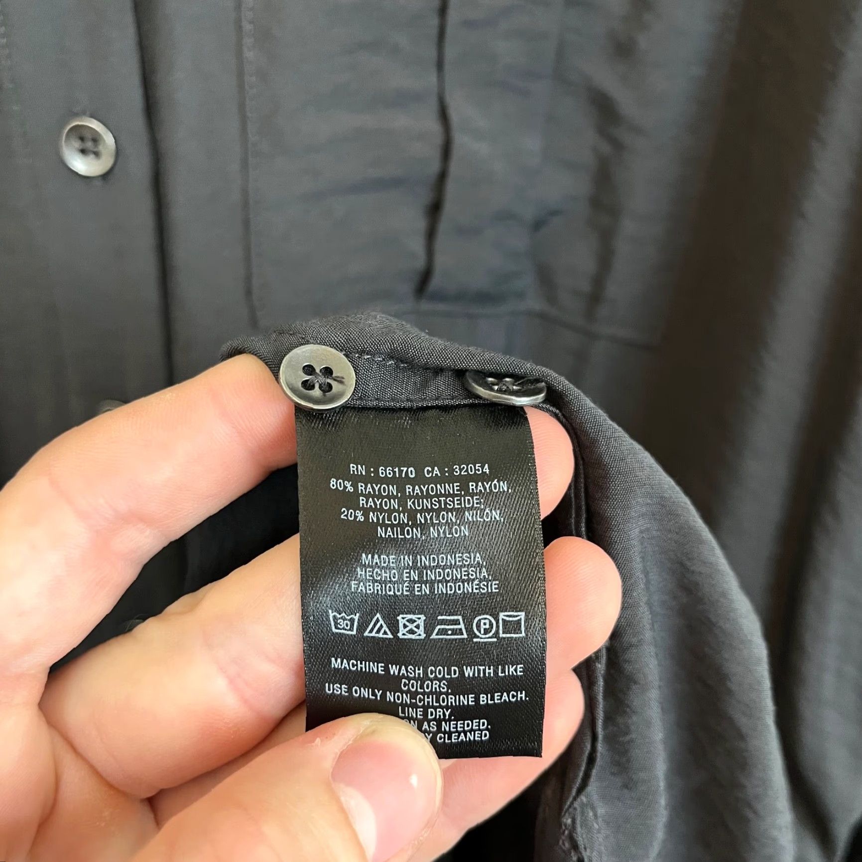 Vintage Maeve Dress Womens Size 6 Carbon Gray Jemima Utility Drawstring Midi Shirt NEW Size M / US 6-8 / IT 42-44 - 6 Thumbnail