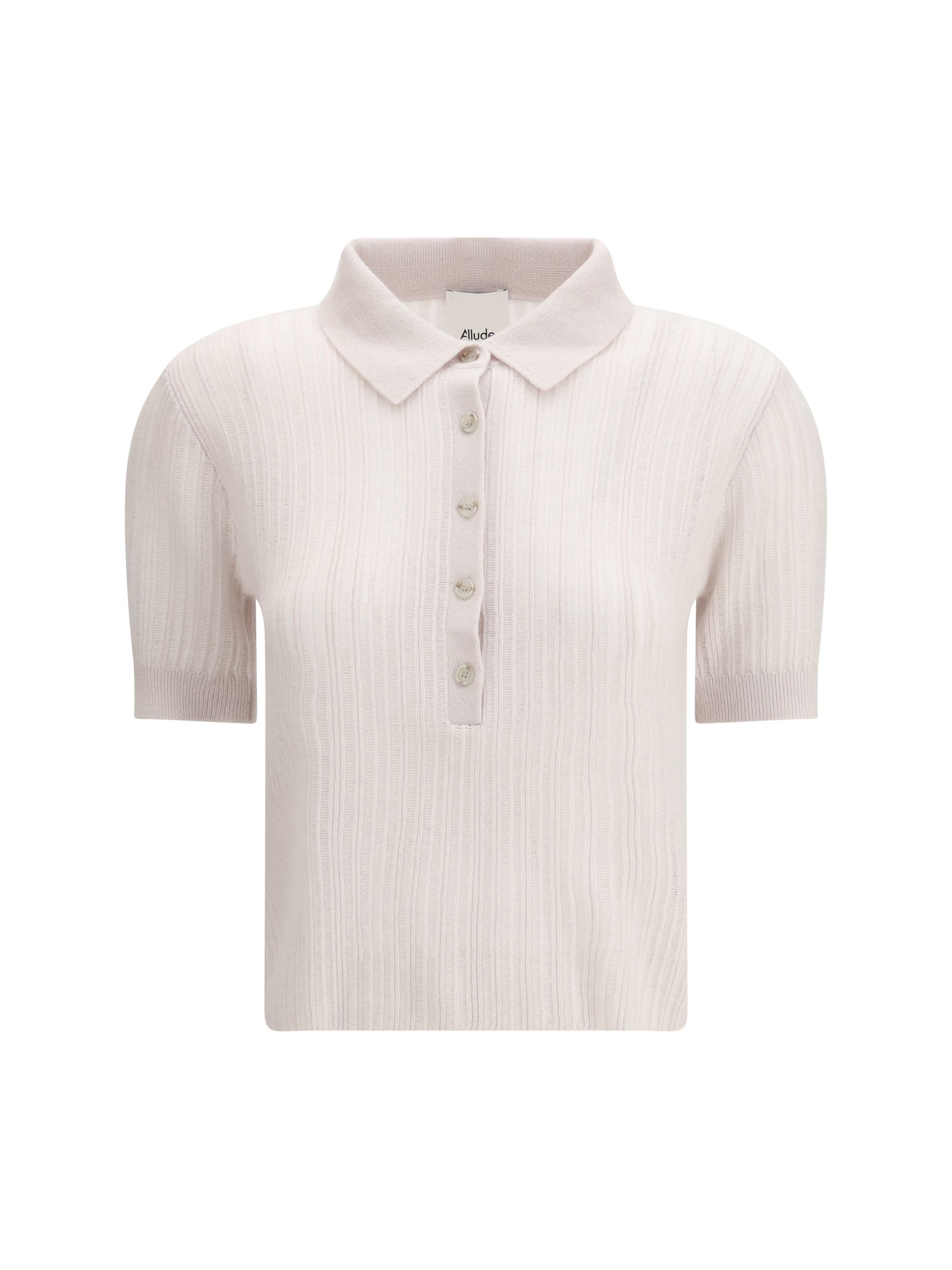 Allude Polo-neck short-sleeve Sweater Size M / US 6-8 / IT 42-44 - 1 Thumbnail