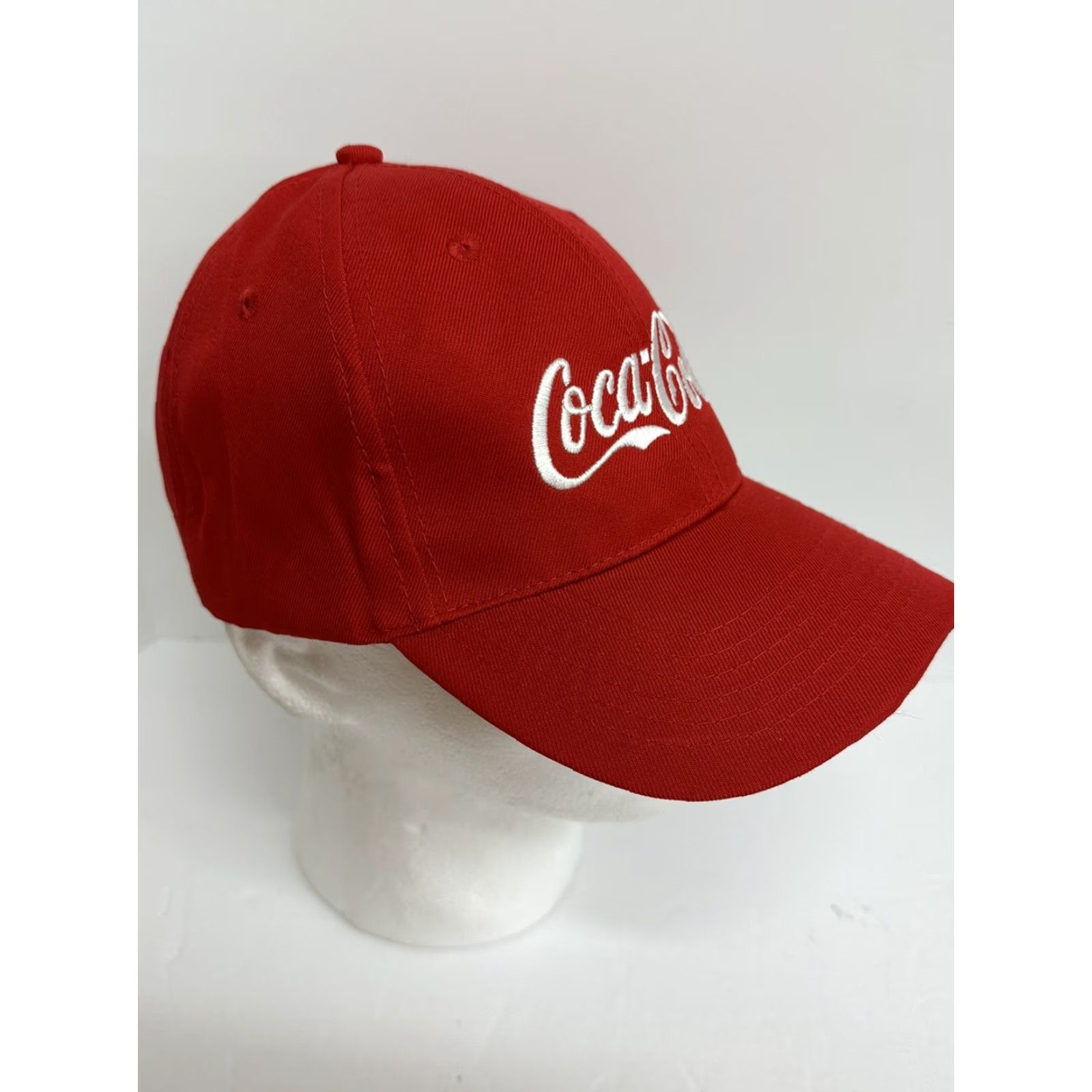 Vintage Coca-Cola Red Embroidered StrapBack Hat Cap Men One Size Adjustable Cap Red Coca-Cola StrapBack Hat Mens Cap Size ONE SIZE - 3 Thumbnail