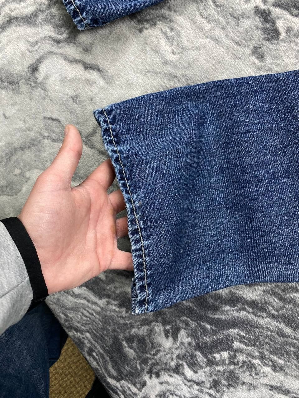 True Religion Vintage True Religion Ricky Straight Denim Jeans Baggy Size US 32 / EU 48 - 5 Thumbnail