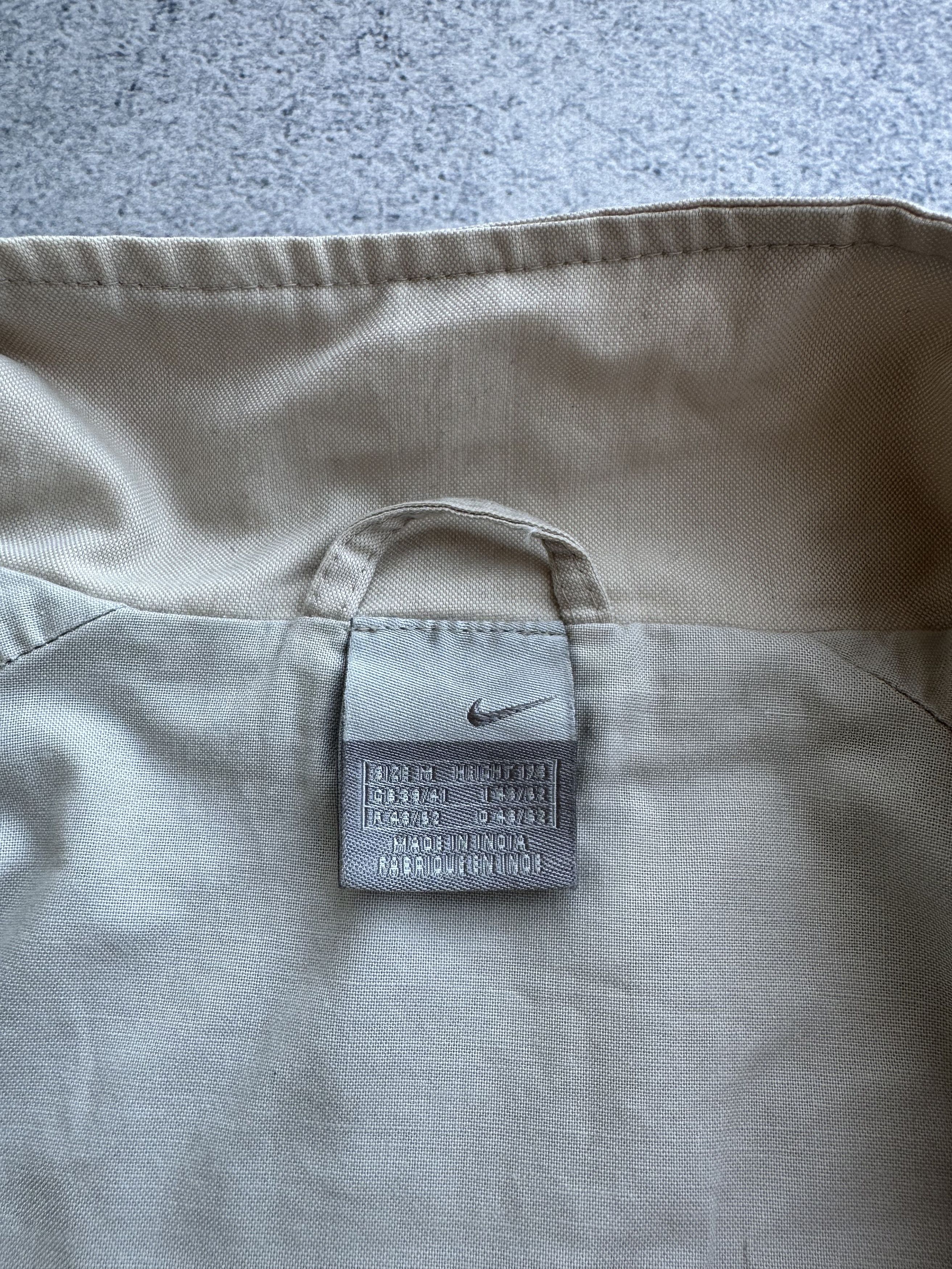 Nike × Vintage Nike Beige Vintage Heavy Cotton Classic Jacket Size US M / EU 48-50 / 2 - 7 Thumbnail