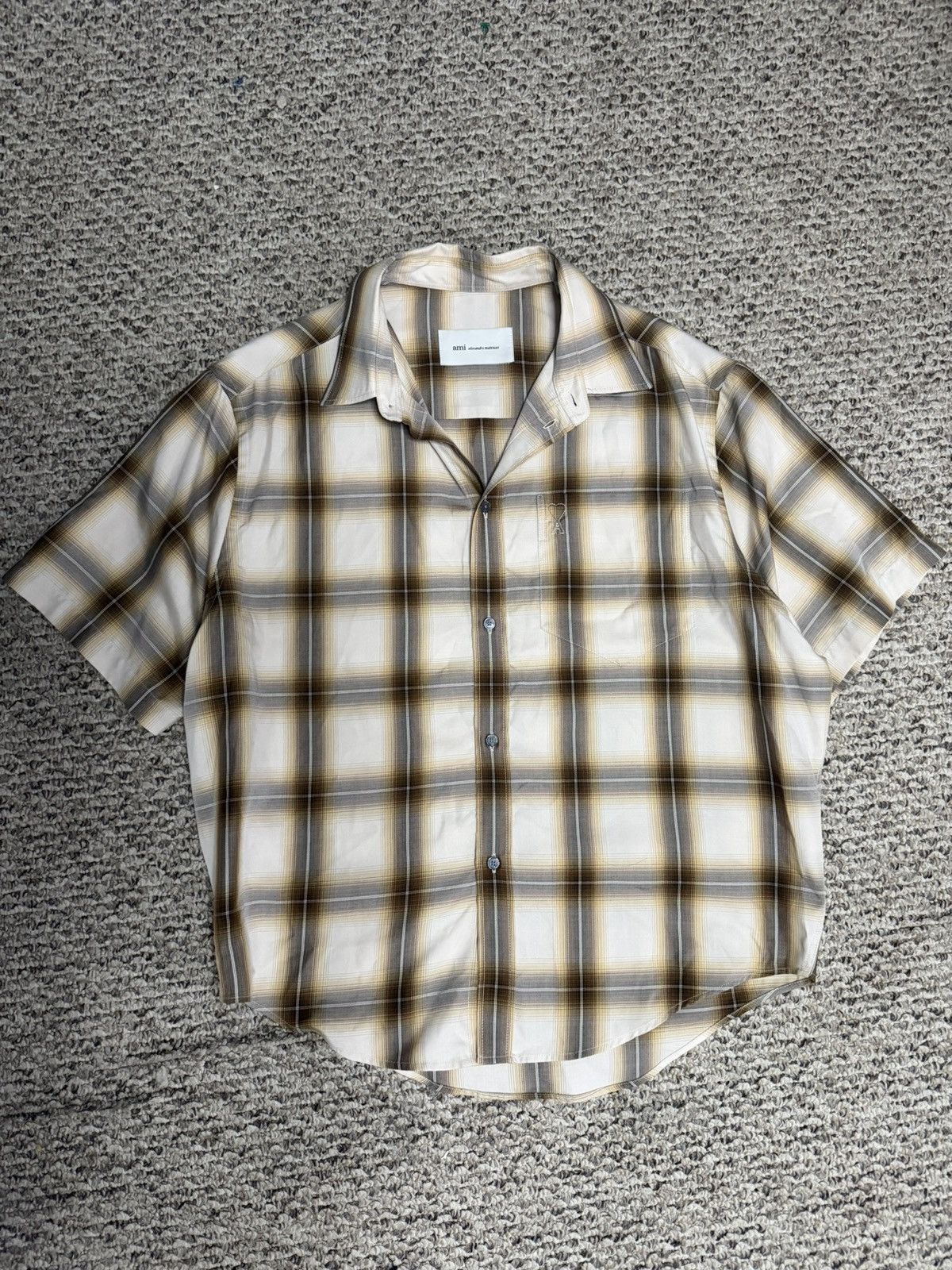 AMI AMI Plaid shirt Size US XL / EU 56 / 4 - 1 Thumbnail