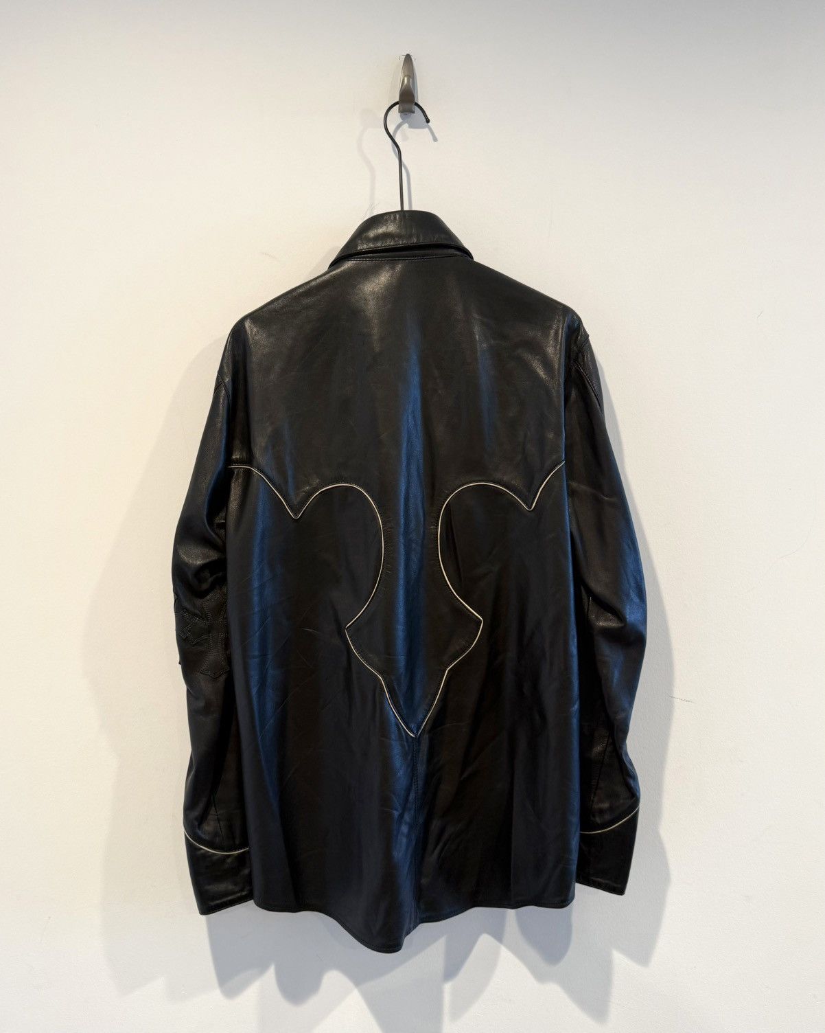 Chrome Hearts Chrome Hearts 1of1 Cross Patched Western Button Up Shirt Size US S / EU 44-46 / 1 - 4 Thumbnail