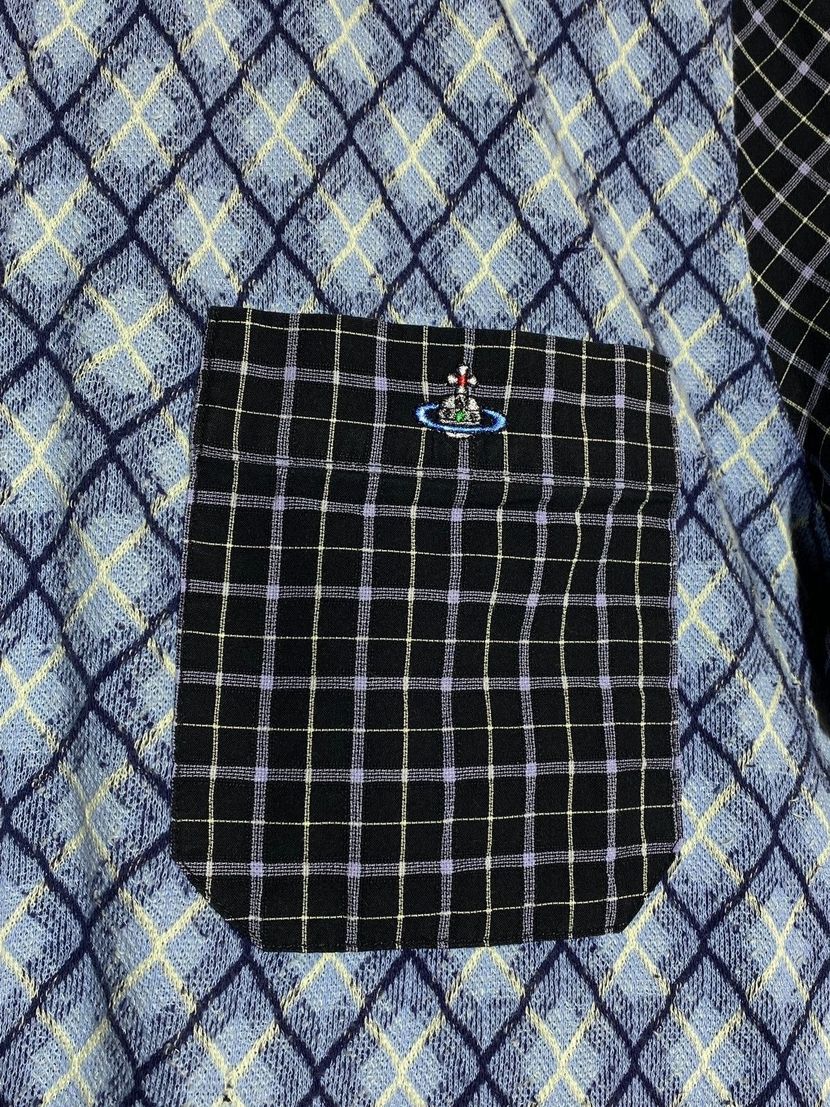 Vivienne Westwood 🔥 VIVIENNE WESTWOOD RUNWAY MIXED PATTERN GOTH PUNK SHIRT 🔥 Size US S / EU 44-46 / 1 - 8 Thumbnail