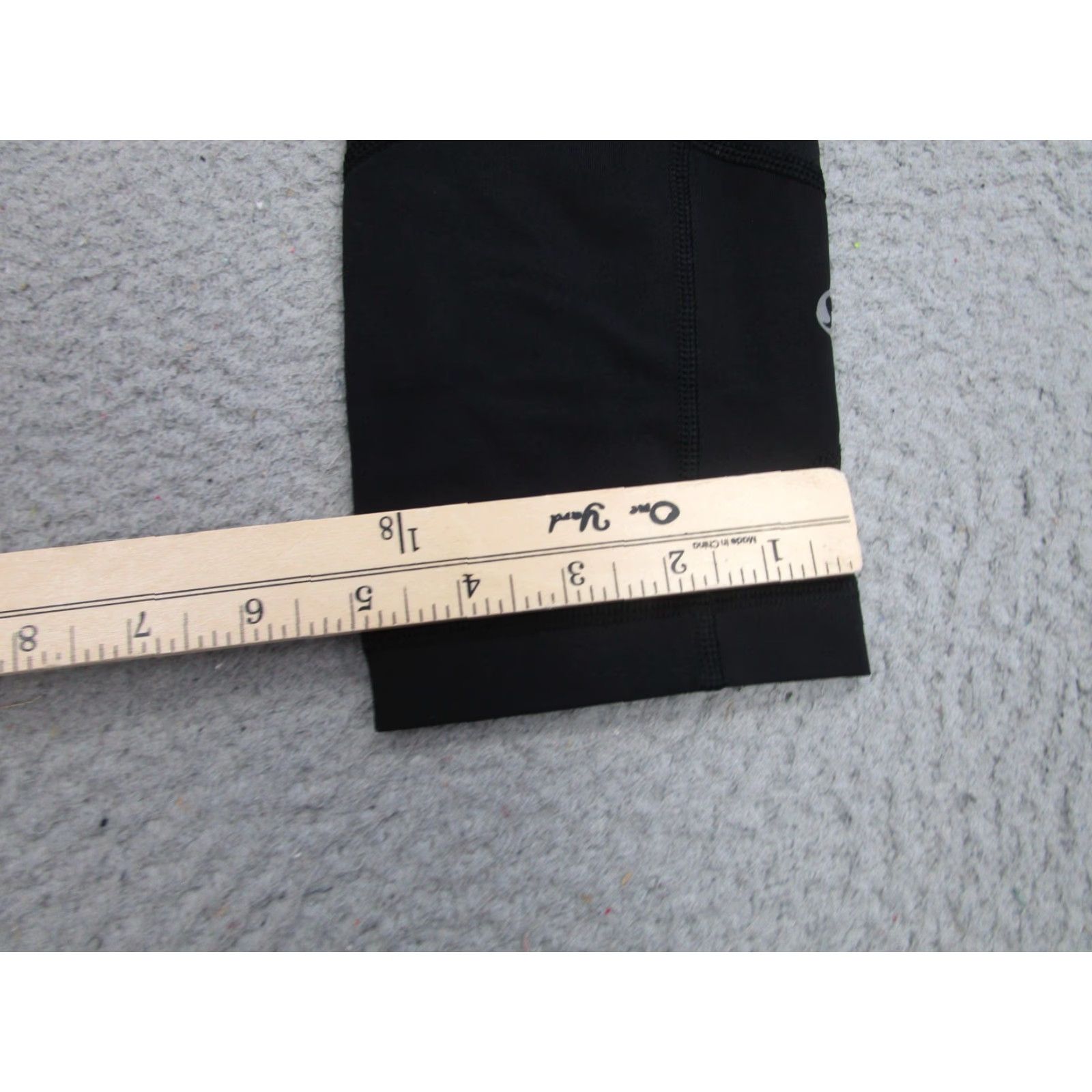 Lululemon Lululemon Leggings Womens 4 Black Ankle Pocket Running Jogging Yoga Stretch Size 27" / US 4 / IT 40 - 6 Thumbnail
