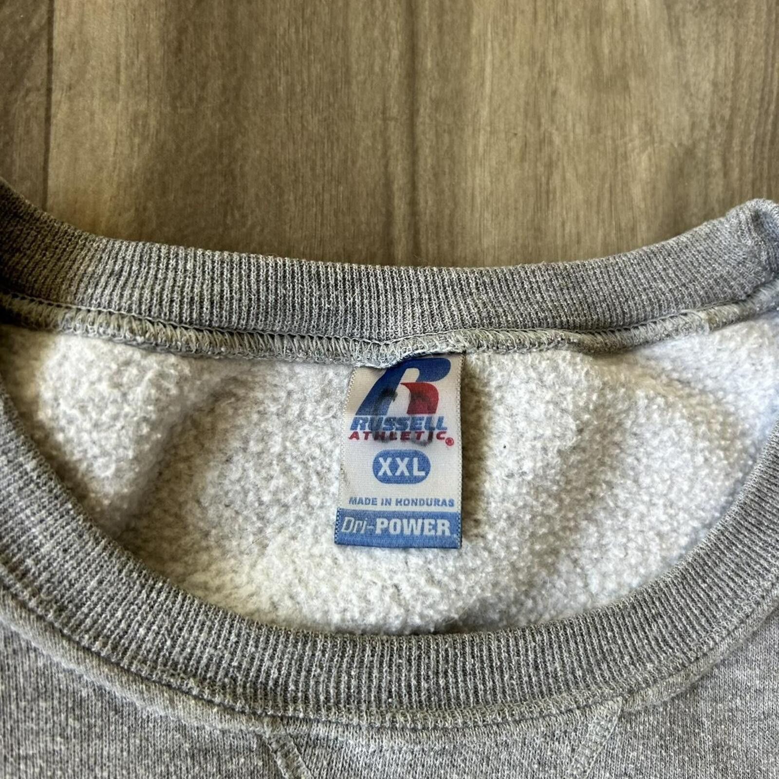 Russell Athletic Vintage Grey Russell Athletic Boxy crewneck sweatshirt XXL Size US XXL / EU 58 / 5 - 3 Thumbnail