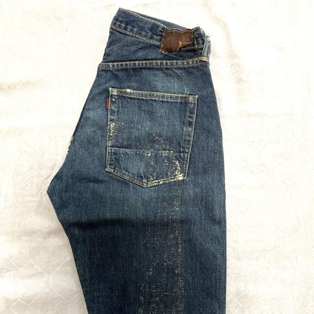 Evisu EVISU 2001 Daikoku NO.2 Denim Pants W33 L35 Size US 29 - 1 Thumbnail