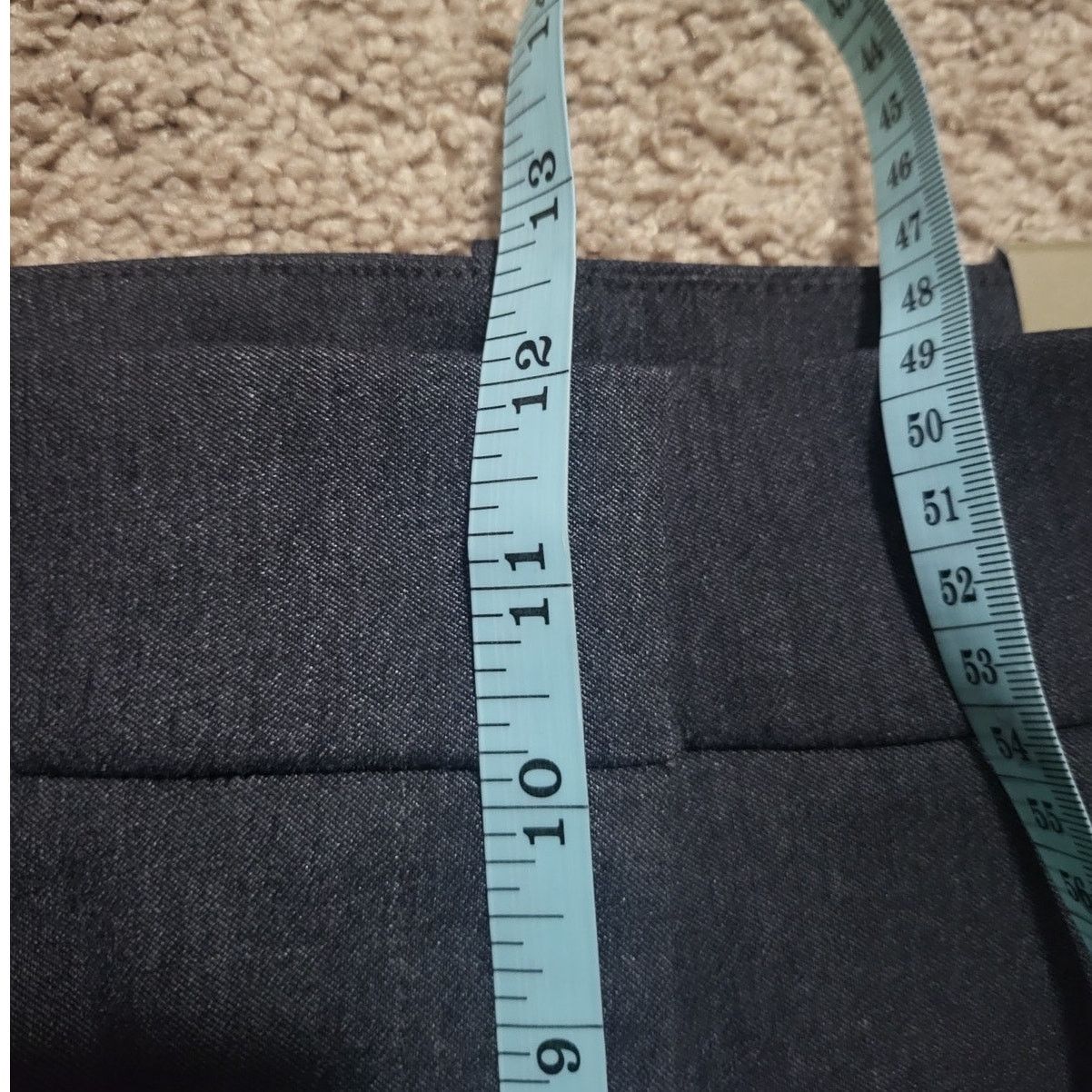 Other Chico's Fabulously Slimming Dk Heather Gray Pants -3 (XL/16) Size 38" / US 16 / IT 52 - 7 Thumbnail