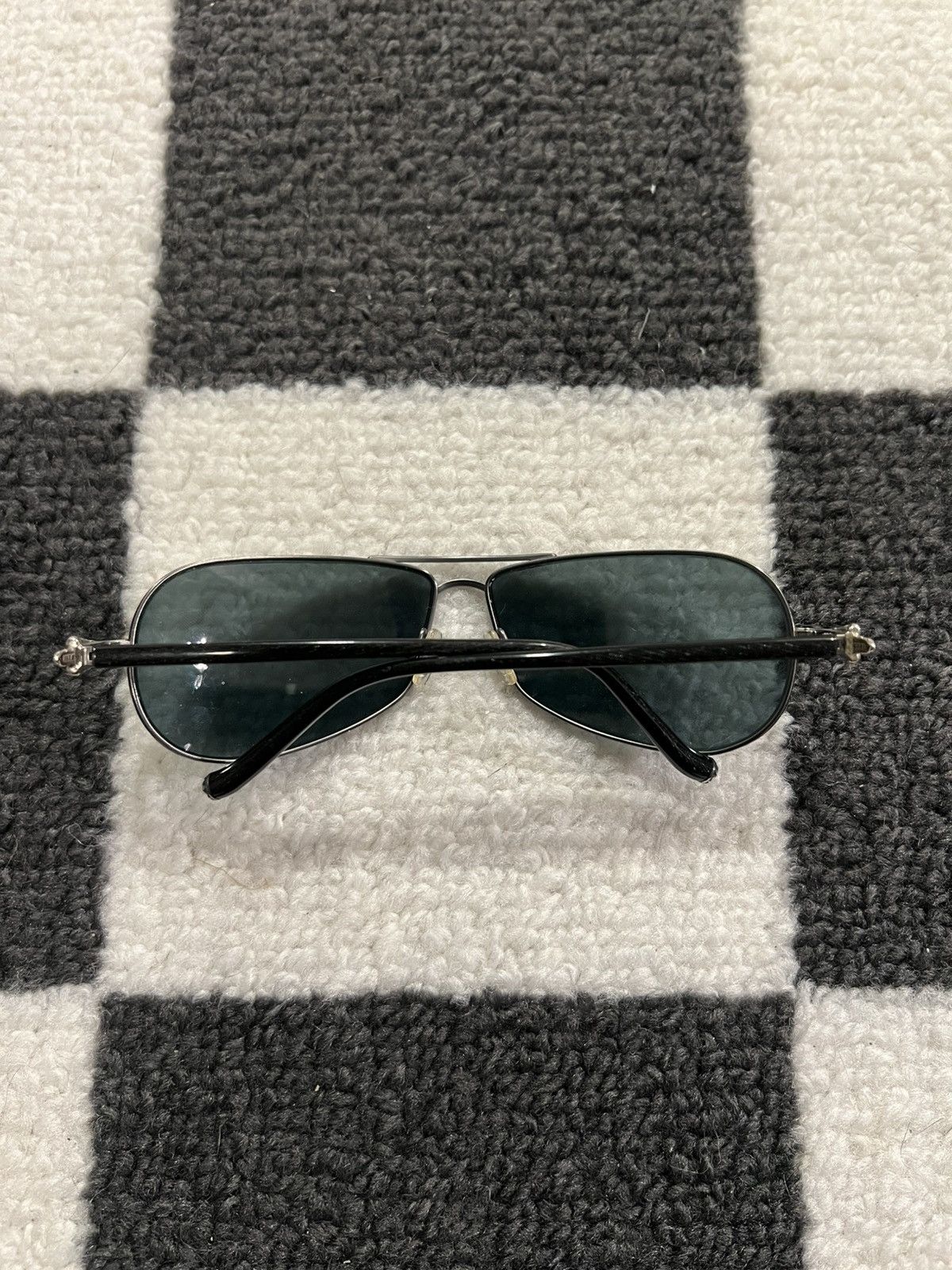 Chrome Hearts Chrome Hearts Aviator "Red" Sunglasses Size ONE SIZE - 4 Thumbnail