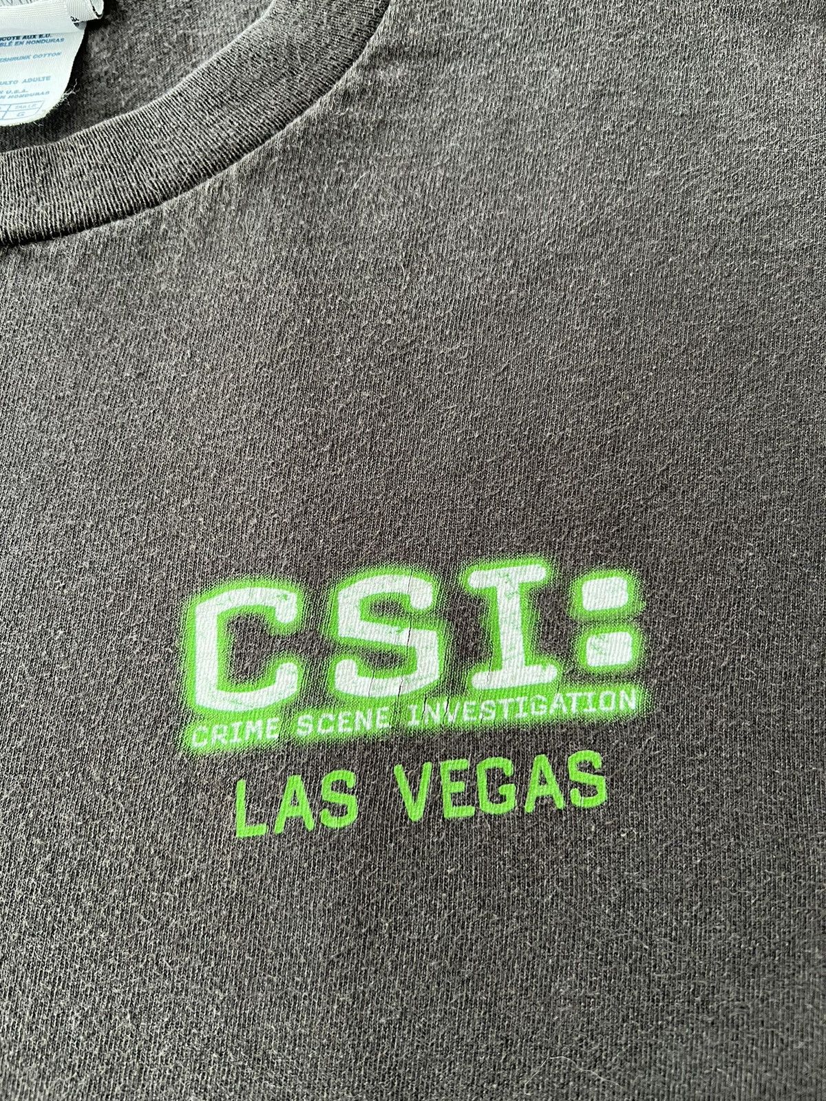 Vintage Vintage 2001 CSI Crime Scene Investigation TV Show Movie Tee Size US L / EU 52-54 / 3 - 7 Thumbnail