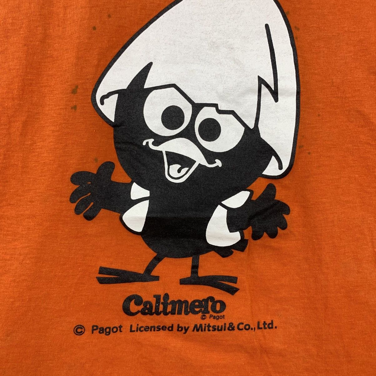 Vintage Vintage CALIMERO Pagot Mitsui&Co TV Cartoon Animation Tshirt Size US M / EU 48-50 / 2 - 5 Thumbnail
