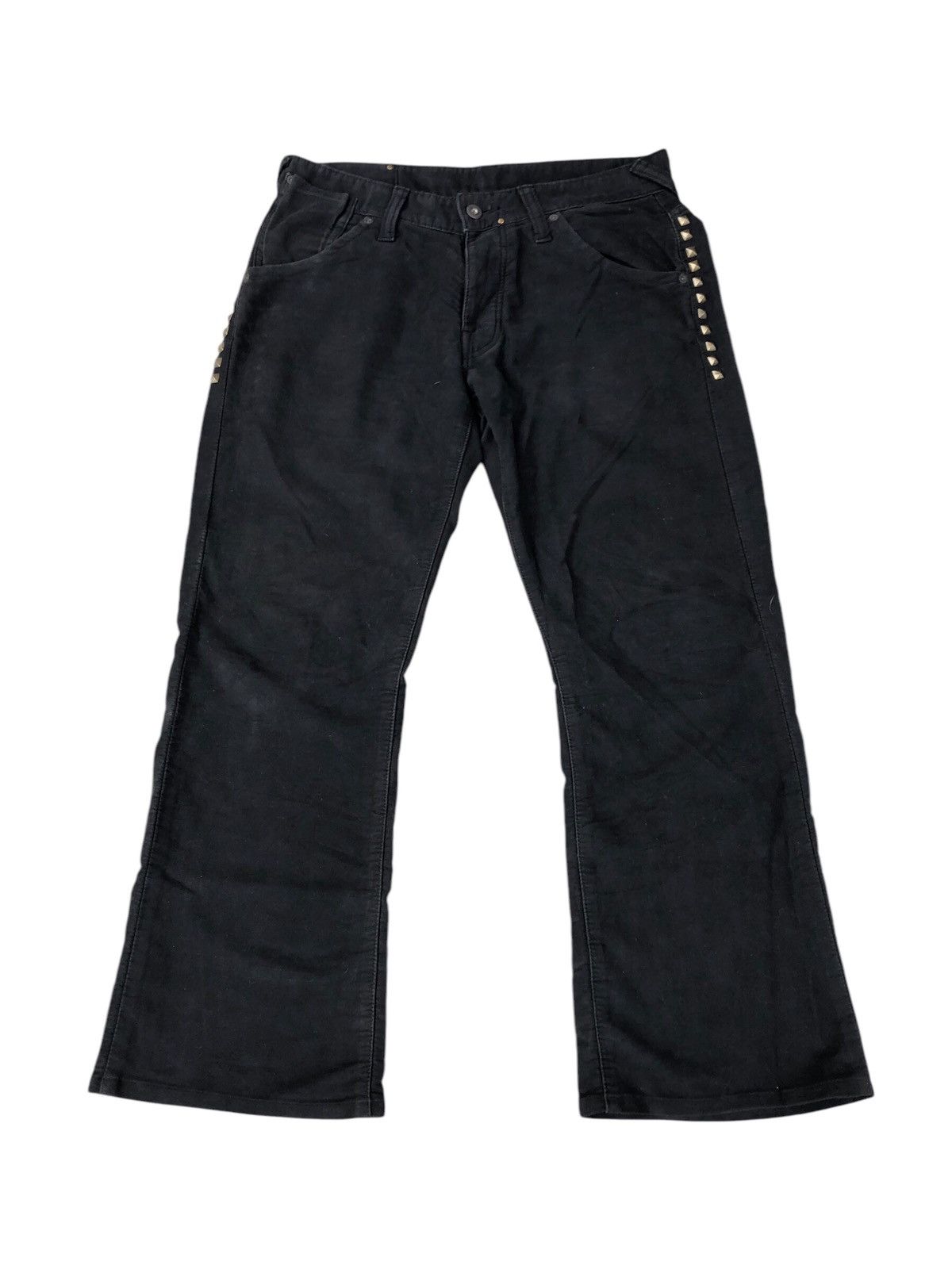 If Six Was Nine × Japanese Brand × Tornado Mart 🔥Men Tenoras Over Flare Jeans🔥 Size US 31 - 1 Thumbnail