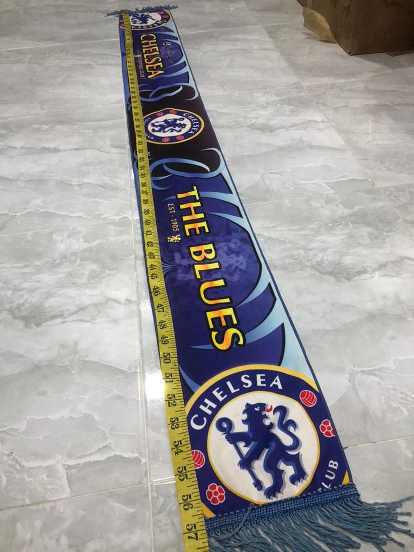 Chelsea Soccer Chelsea FC Scarf / Muffler / Neckwear Size ONE SIZE - 13 Thumbnail