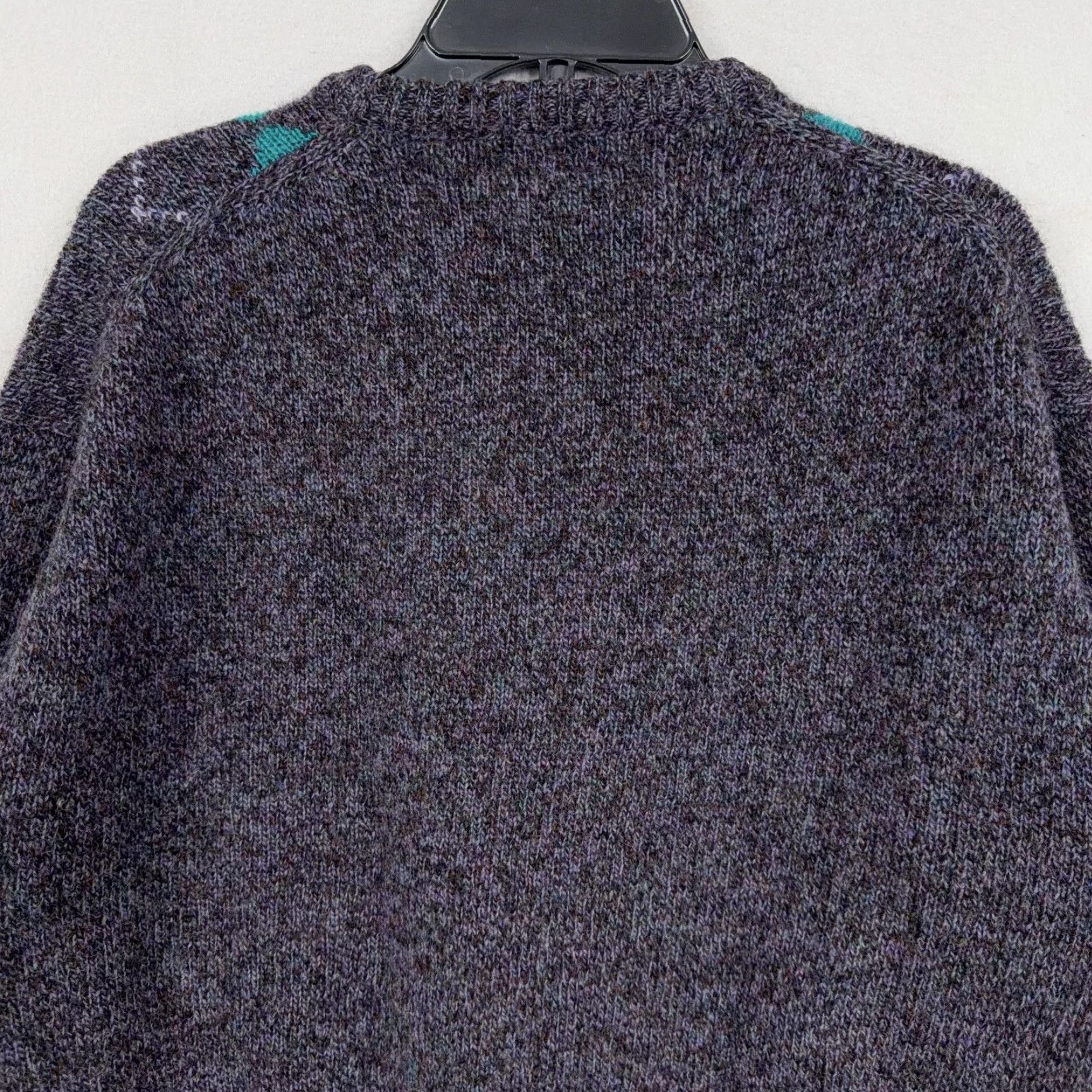 Vintage VINTAGE Nantucket Sportswear Sweater Mens XL Argyle Crewneck Wool Knit Gray 80s Size US XL / EU 56 / 4 - 6 Thumbnail