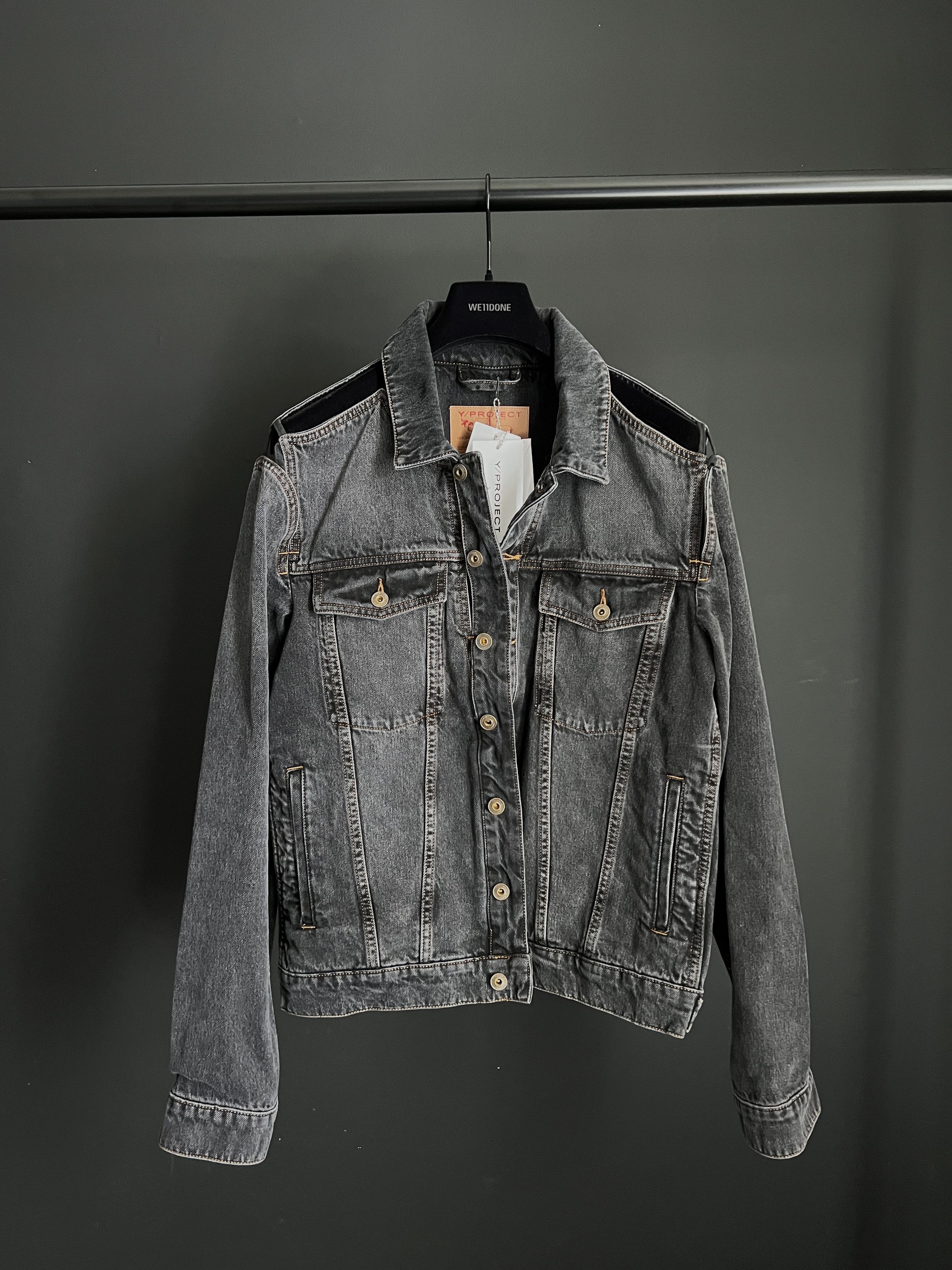 Y/Project Peep Show Denim Jacket | Grailed