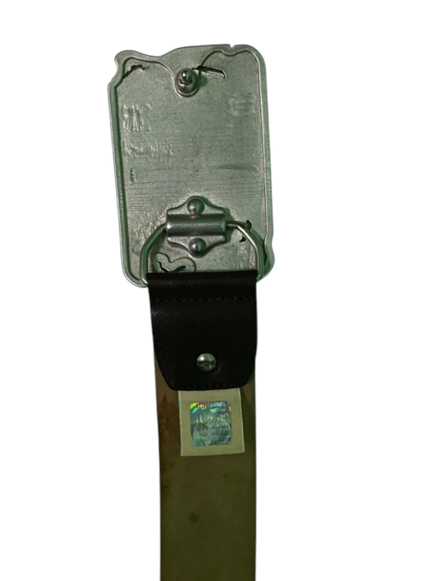 John Galliano John Galliano “Go-Go” Newspaper Buckle Belt, 2000s Size ONE SIZE - 3 Thumbnail