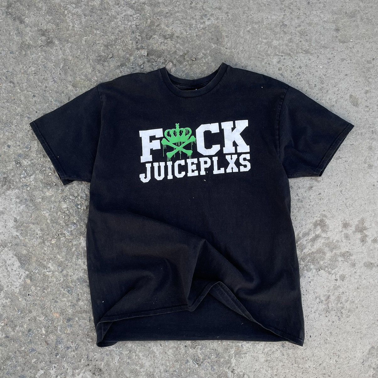 Band Tees Vintage T-shirts Fuck Juiceplxs Big Logo Rap Y2K Style USA Size US XXL / EU 58 / 5 - 2 Thumbnail