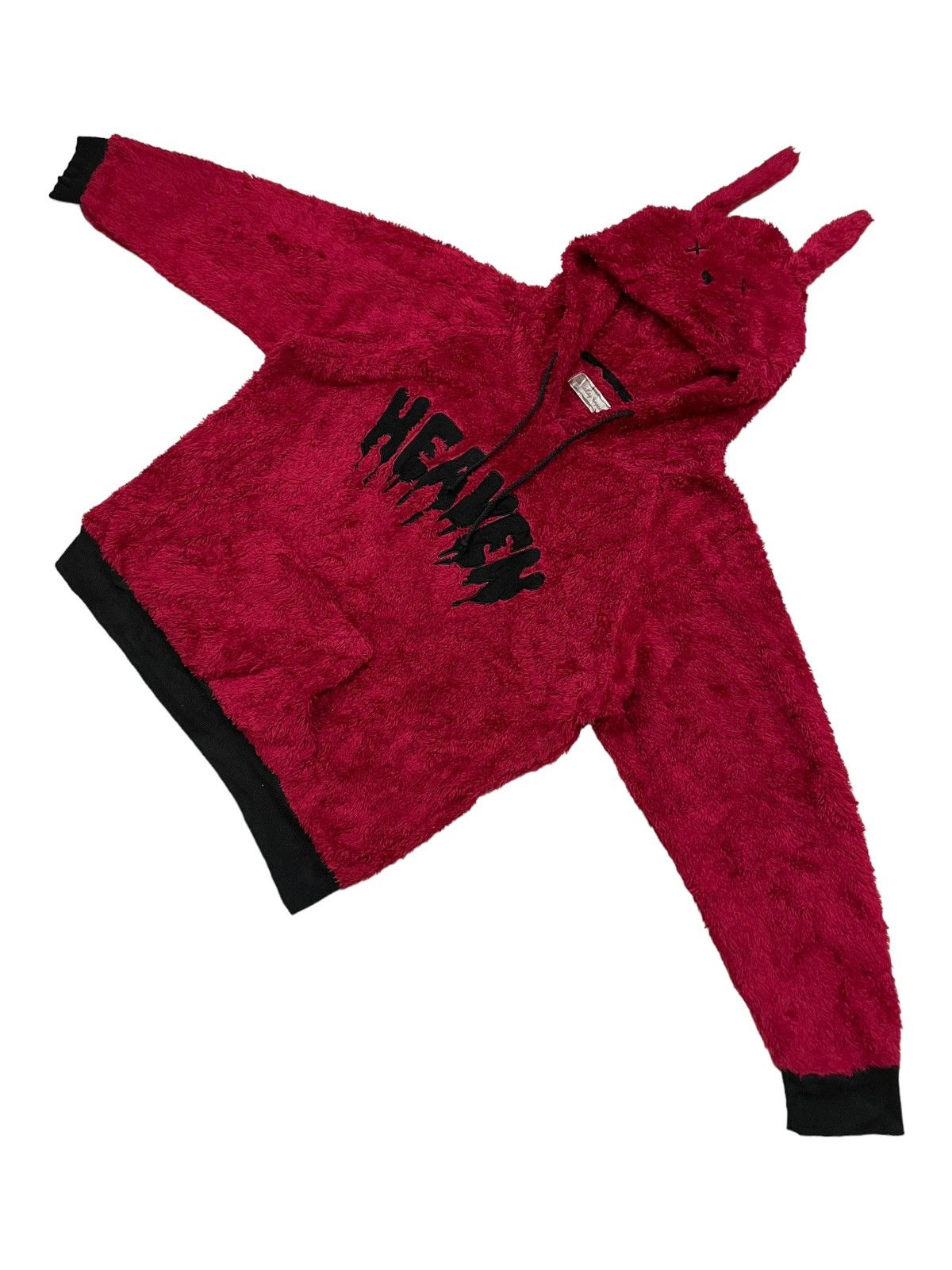 Japanese Brand × Seditionaries Heaven Evil Bunny Ear Pullover Fleece Fur Sweatshirt Hoodie Size US L / EU 52-54 / 3 - 4 Thumbnail