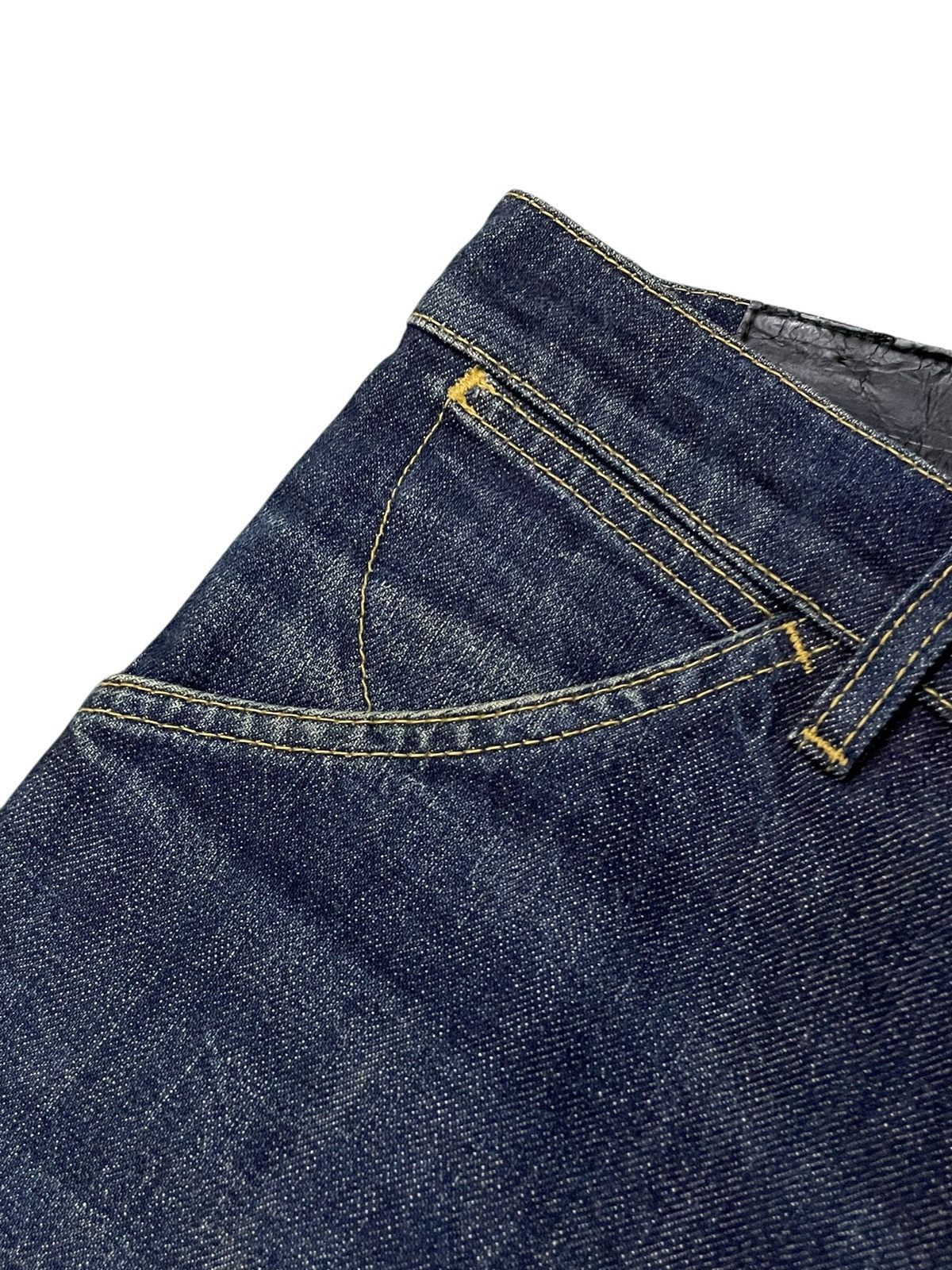 Attachment Attachment Japan Spiral Curved Stacked Leg Long Seam Jeans Size US 30 / EU 46 - 9 Thumbnail